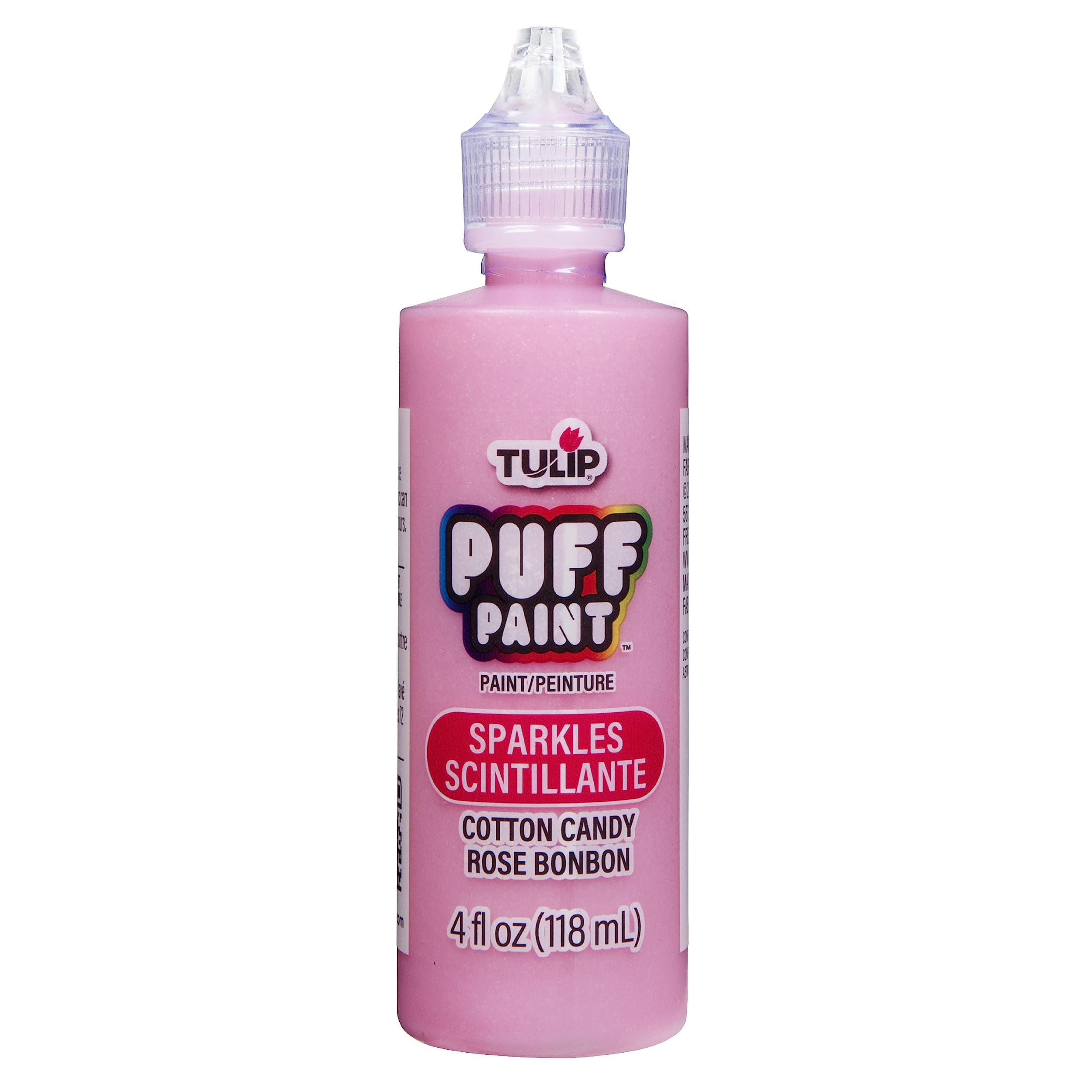 3D Fabric Paint 4oz Sparkles (Cotton Candy)