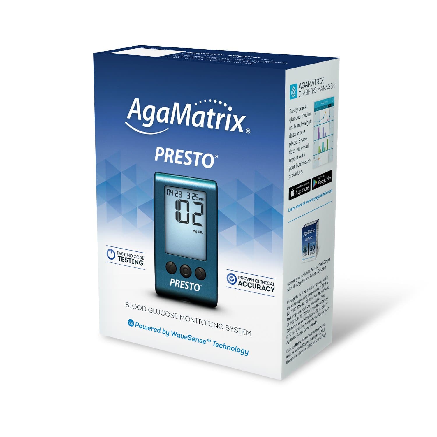 Presto Blood Glucose Meter Kit for Conversion - 1 ct.