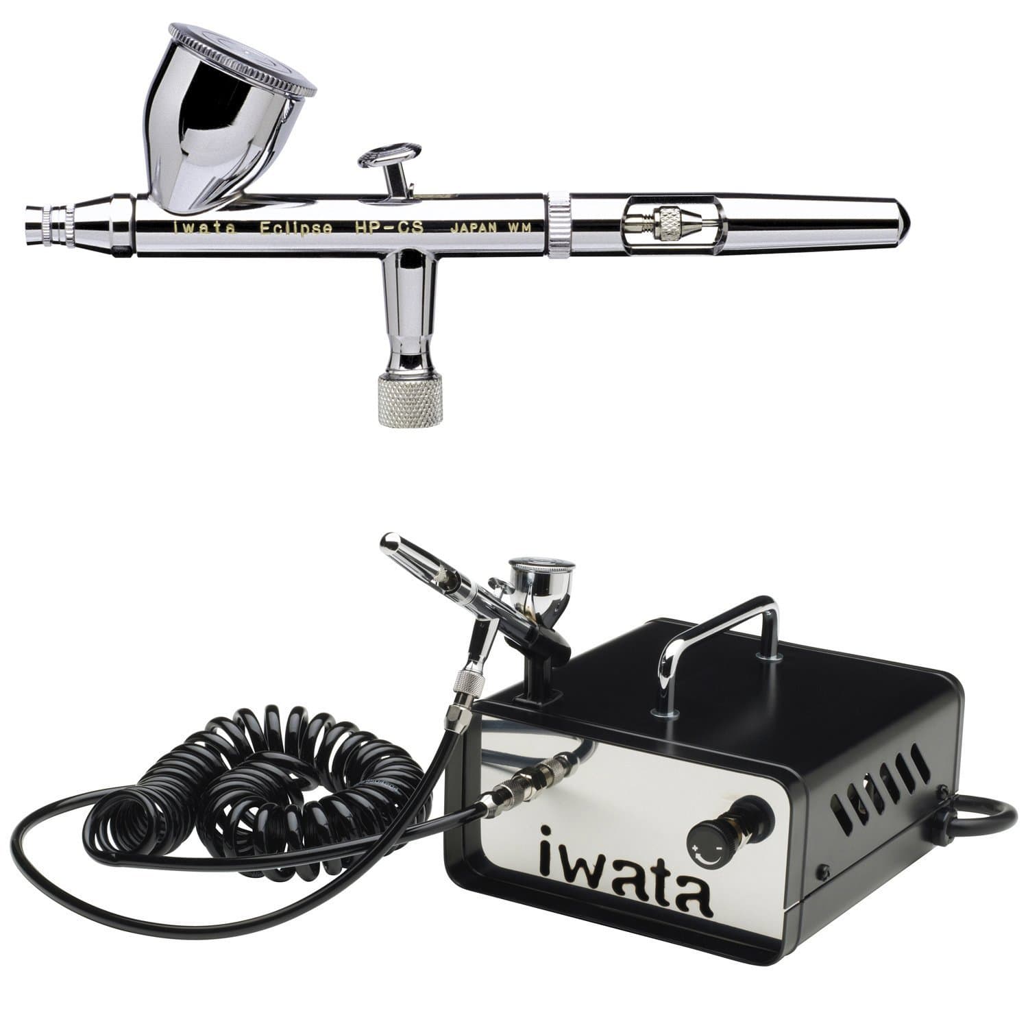 Medea HP-CS .35mm Eclipse Airbrush W/ IS35 Ninja Jet Compressor