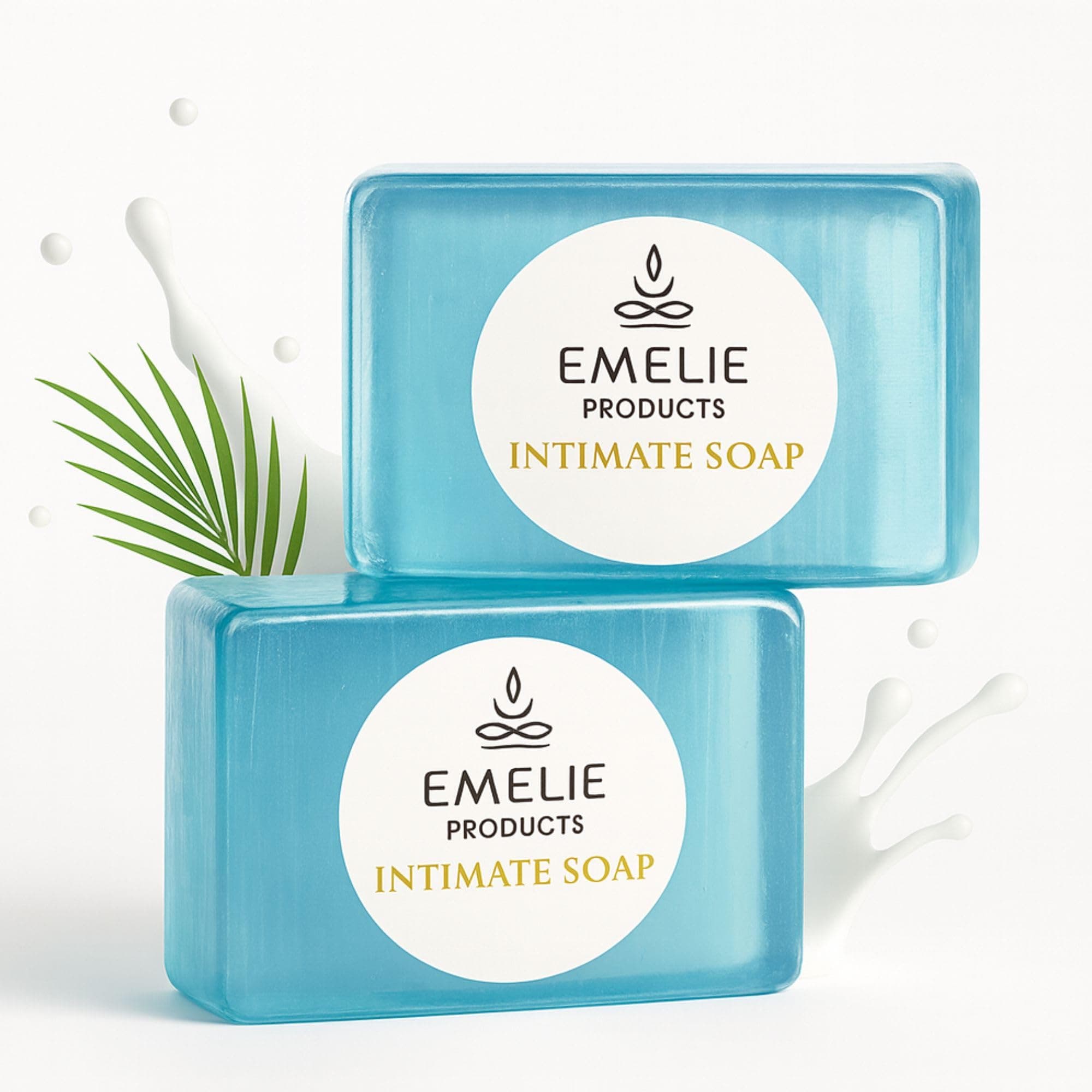 Men’s Intimate Bar Soap pH Balanced – 2 Pack (100g Each) Cold Process Botanical Cleanser – Gentle Daily Intimate Wash for Men with Natural Ingredients, Premium Intimate Hygiene for Daily Use