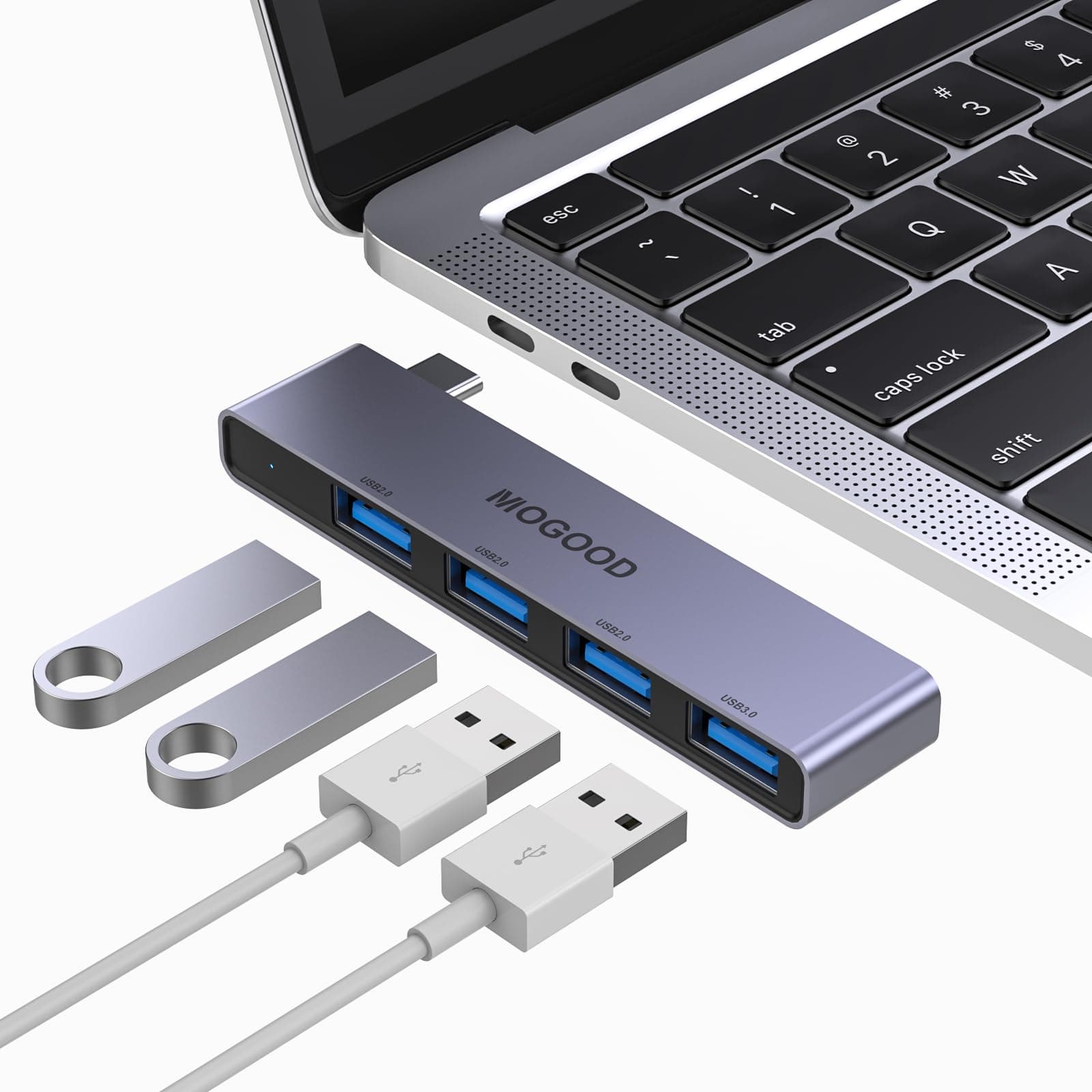 USB C to USB Hub 4 Ports
