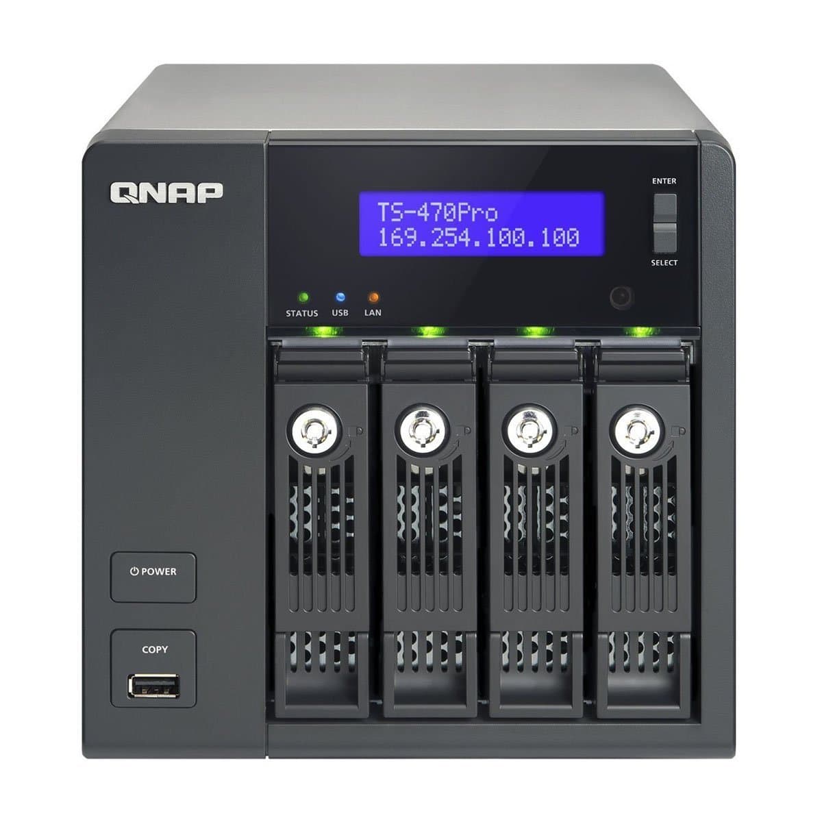 Qnap Network Attached Storage (TS-470-PRO-16G-US)