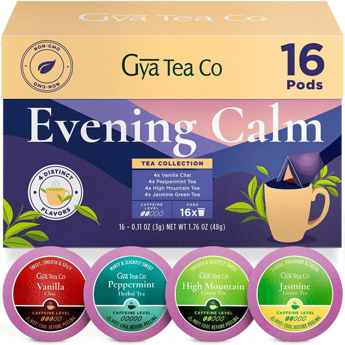 Evening Calm Tea K-Cup (16 Pods)