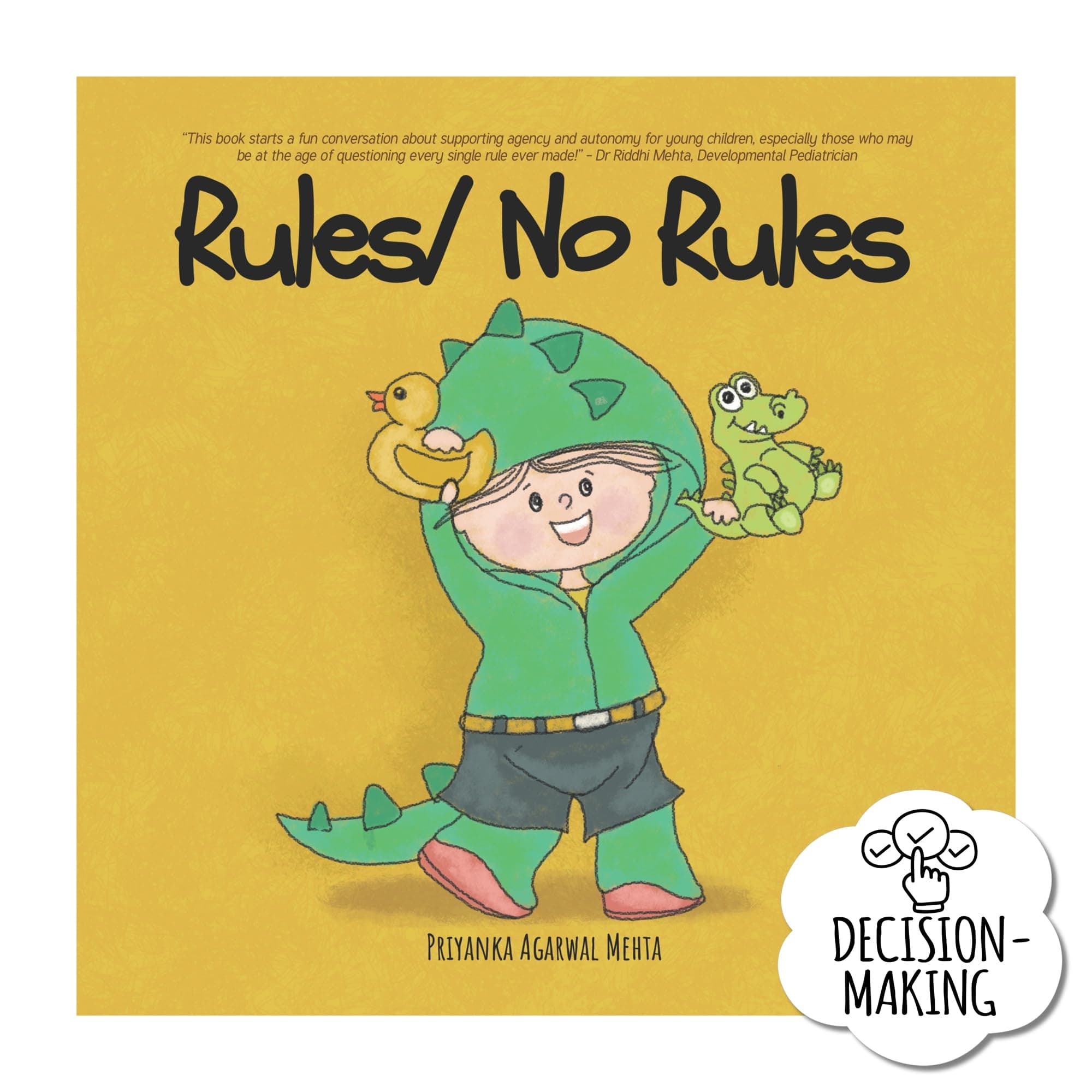 Rules/ No Rules: Baby Books on Following Rules While Having Fun Interactive Toddlers Learning Book with Fun Activity Birthday Gift for Kids, Girls & Boys (Ages 2-5)