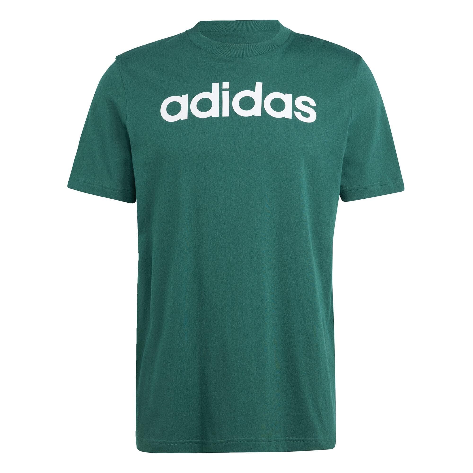 adidasMen's Essentials Single Jersey Linear Embroidered Logo Tee Men's T-shirt (pack of 1)