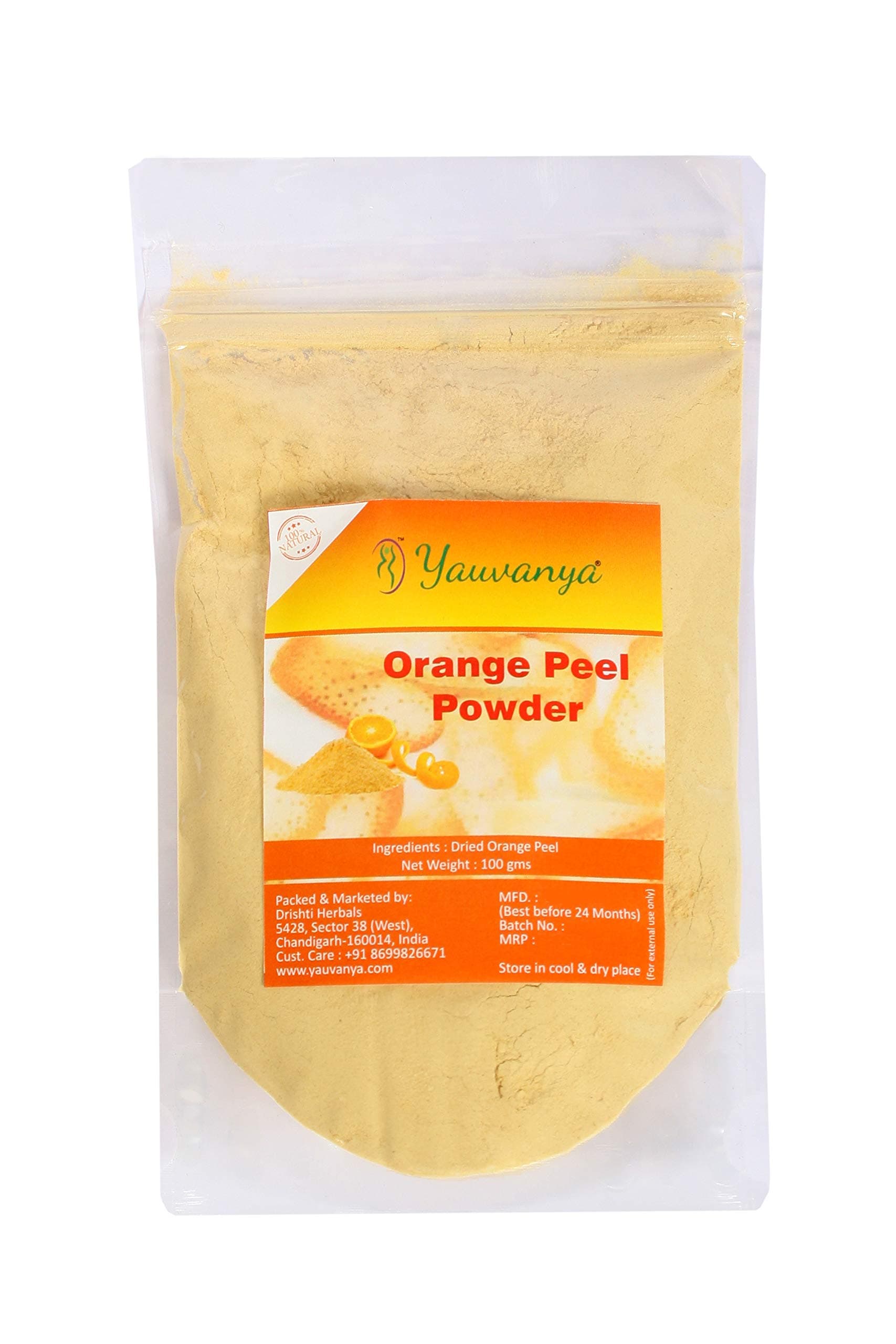 Orange Peel Powder - 100 Gms