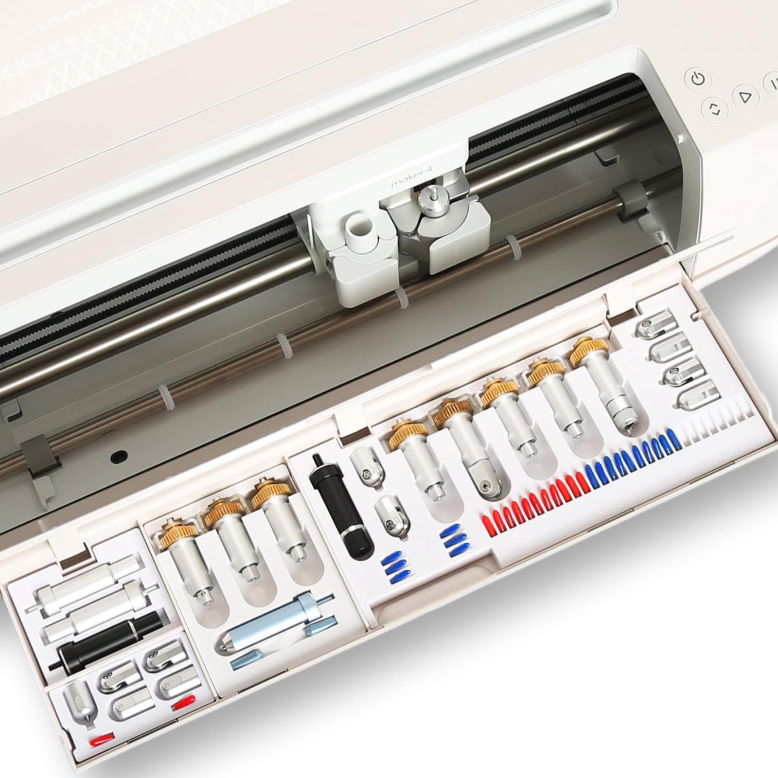 LOPASA Tool Organizer Compatible with Cricut Maker 4,3, Blade Storage Accessories and Supplies for Cutting, Cutting Machine Accessories Organization and Storage, Knife Blade Housing Organizer