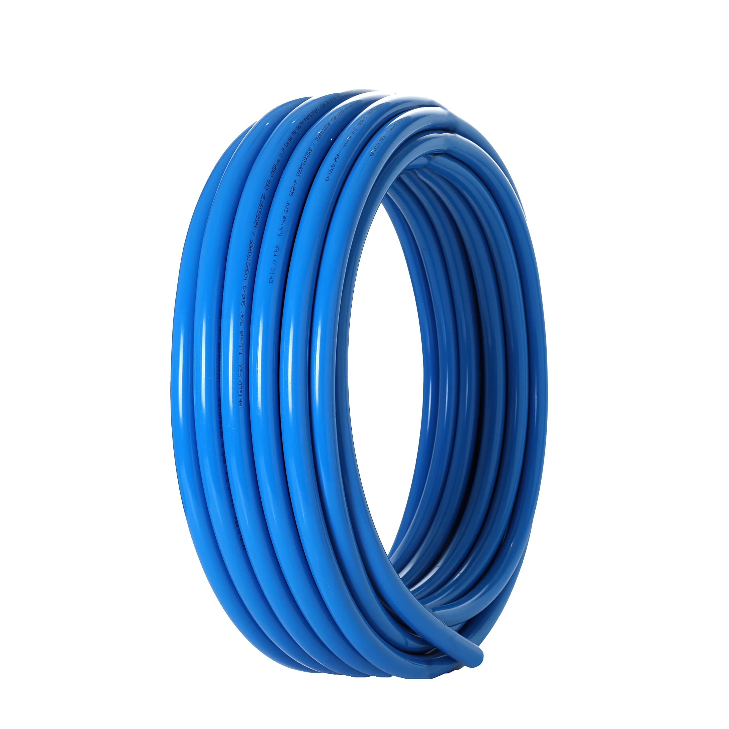 EFIELD 1/2 Inch 100 ft Pex A Pipe/Tubing Blue for Potable Water-Plumbing Application with a Pipe Cutter,(XB100)