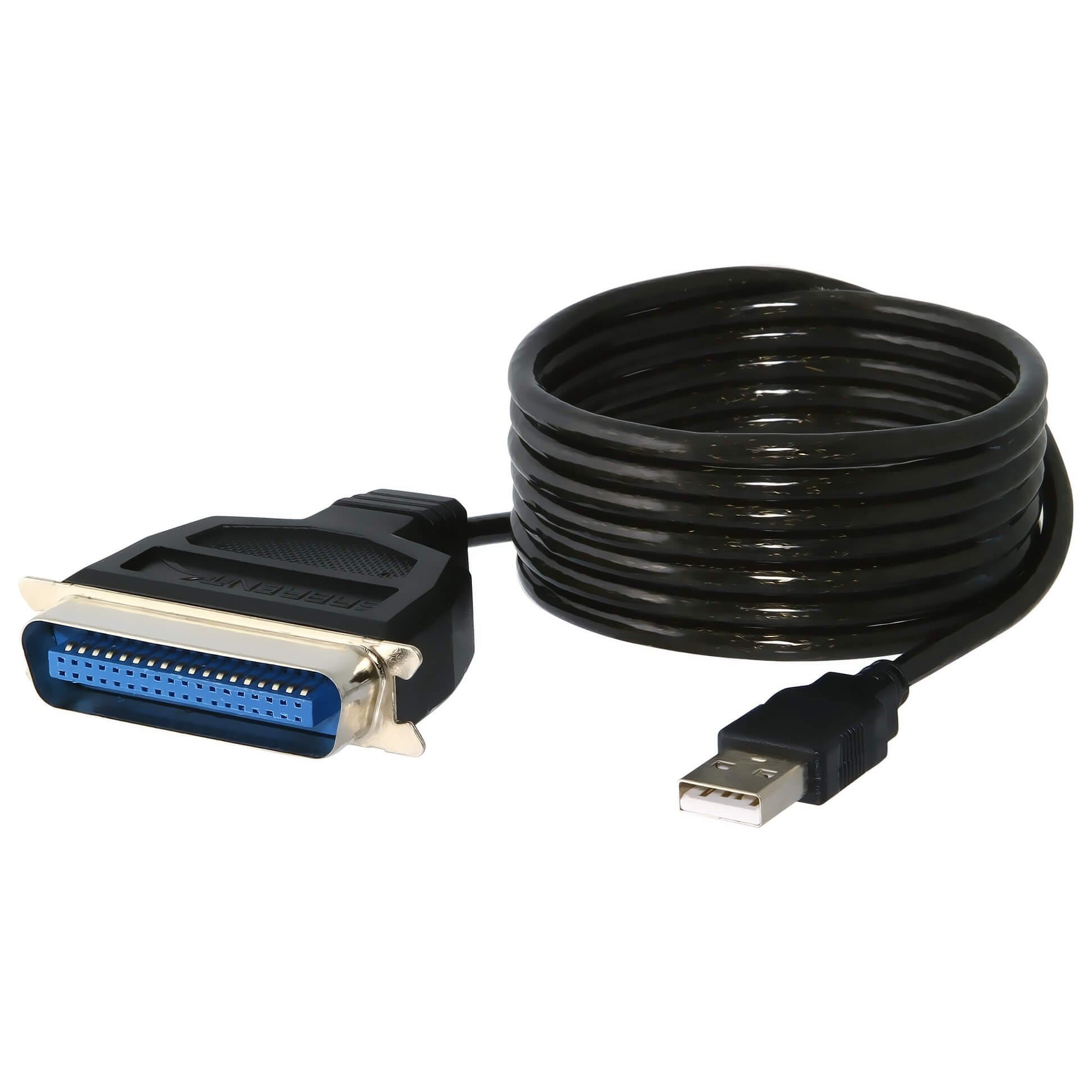 SABRENTSBT-UPPC USB 2.0 to Centronics Printer Cable (CN36M)