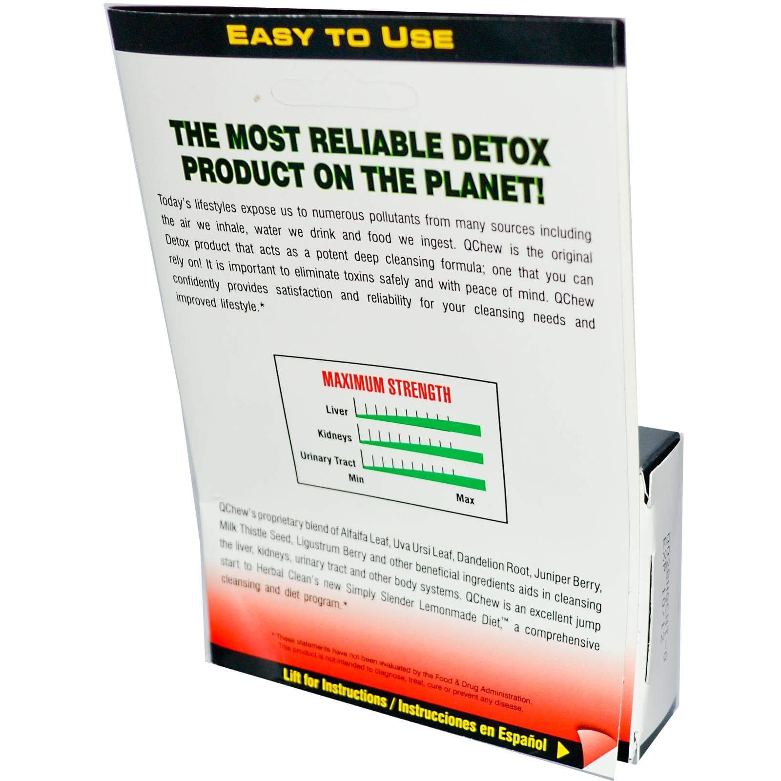 HERBAL CLEAN DETOX Quick Chew Tropical 1 TAB