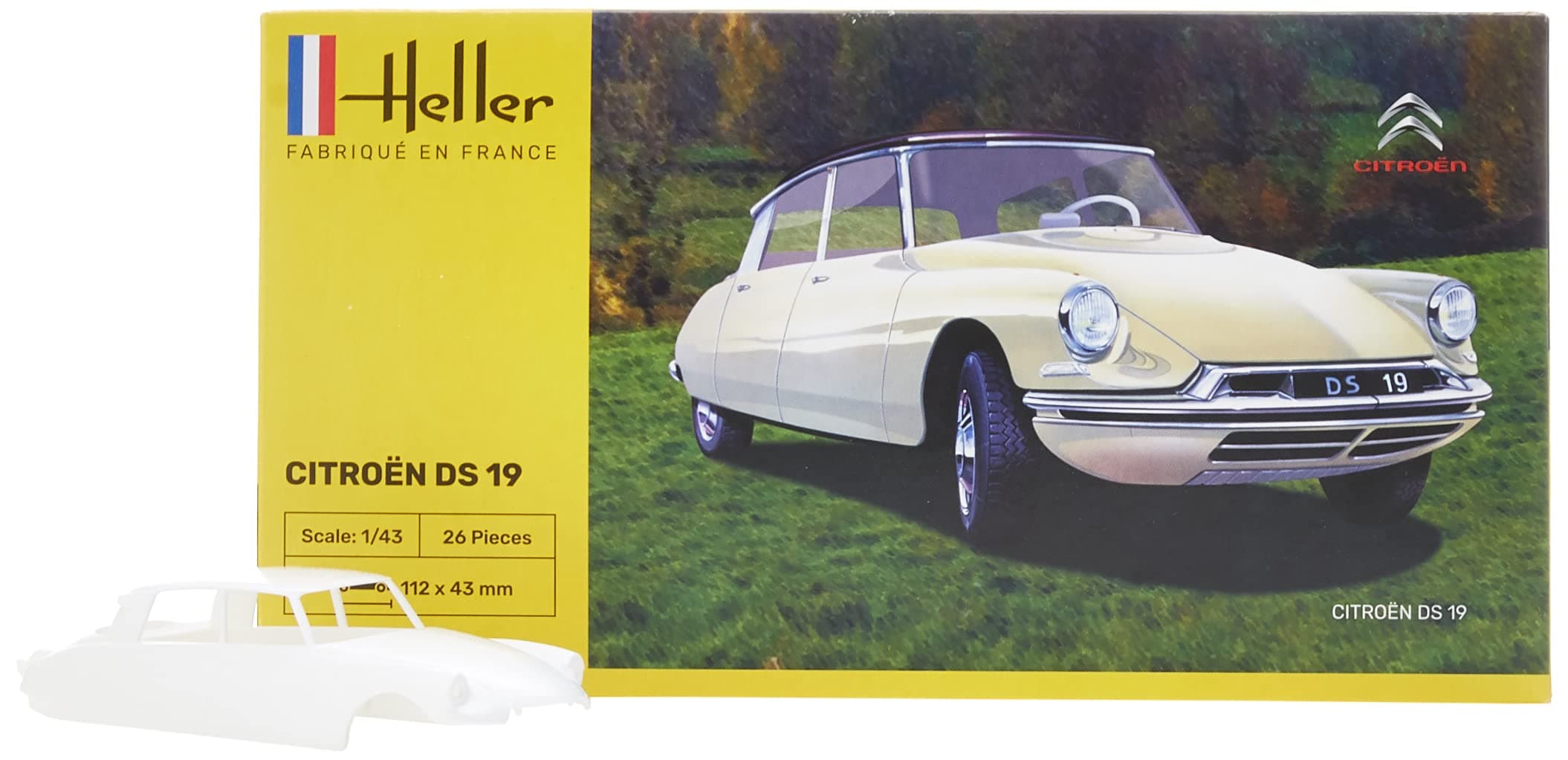 80162 1:43 Scale Citroen Ds 19 Model
