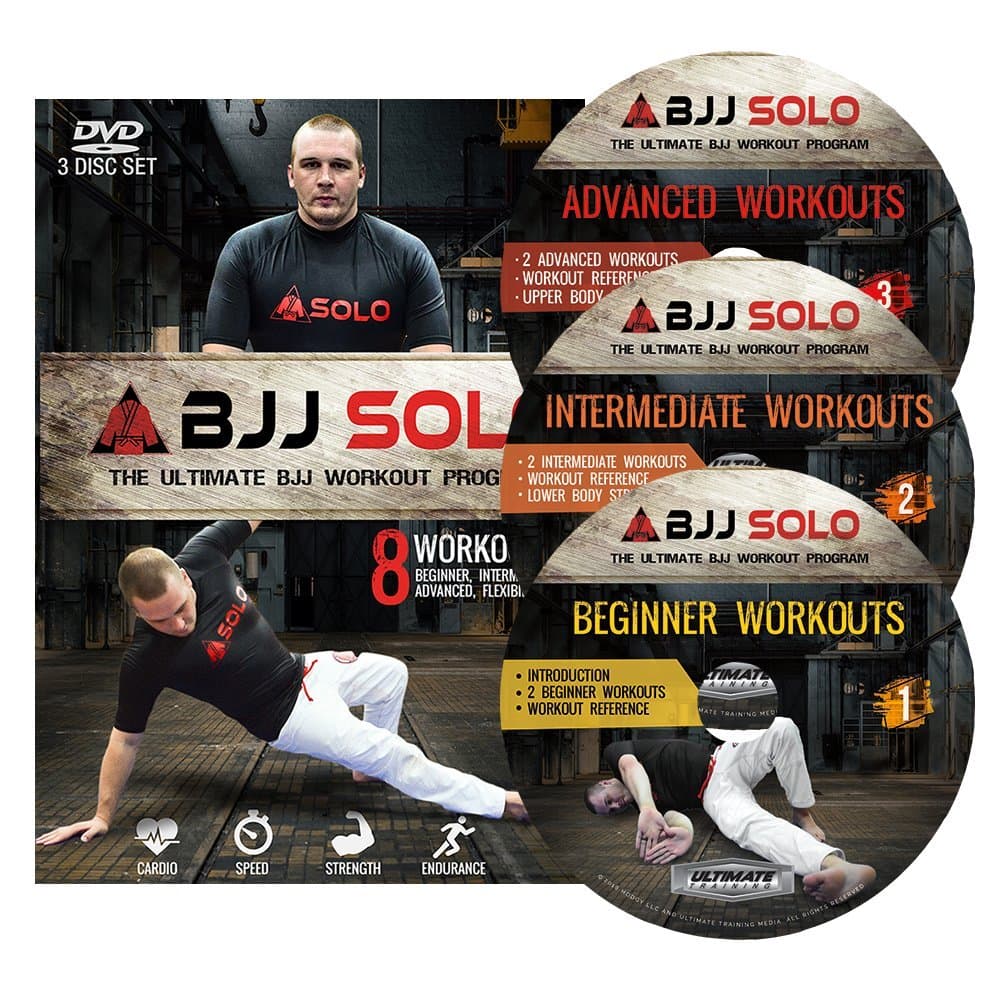 BJJ Solo: The Ultimate BJJ Workout Program (3 DVD Set) Misc. – DVD