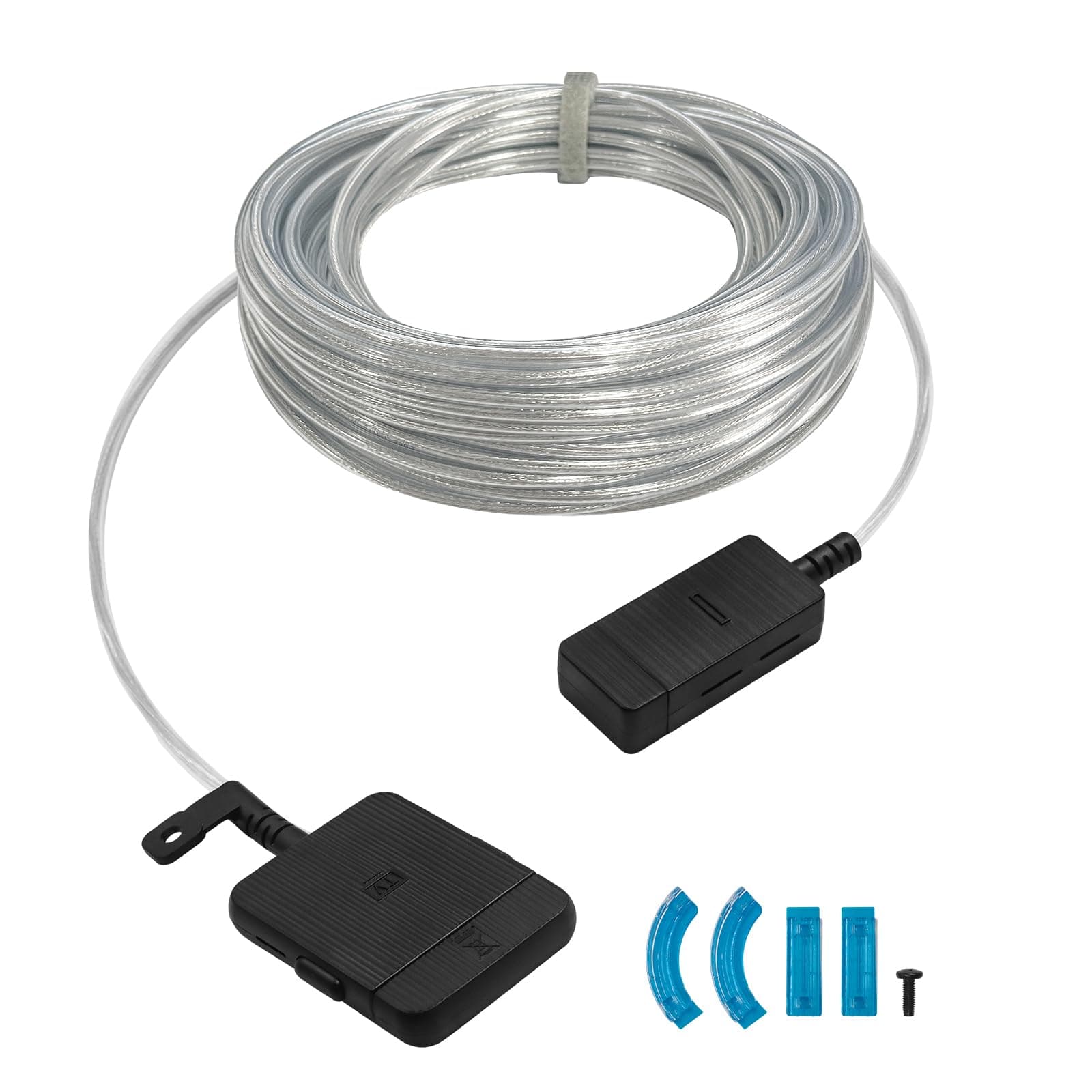 49.2ft/15m One Invisible Connection Optical Cable (Newest Model) VG-SOCR15/ZA for Samsung TV QN43-85 inches LS03CA LS03BA LS03AA QLED 4K 8K The Frame TVs