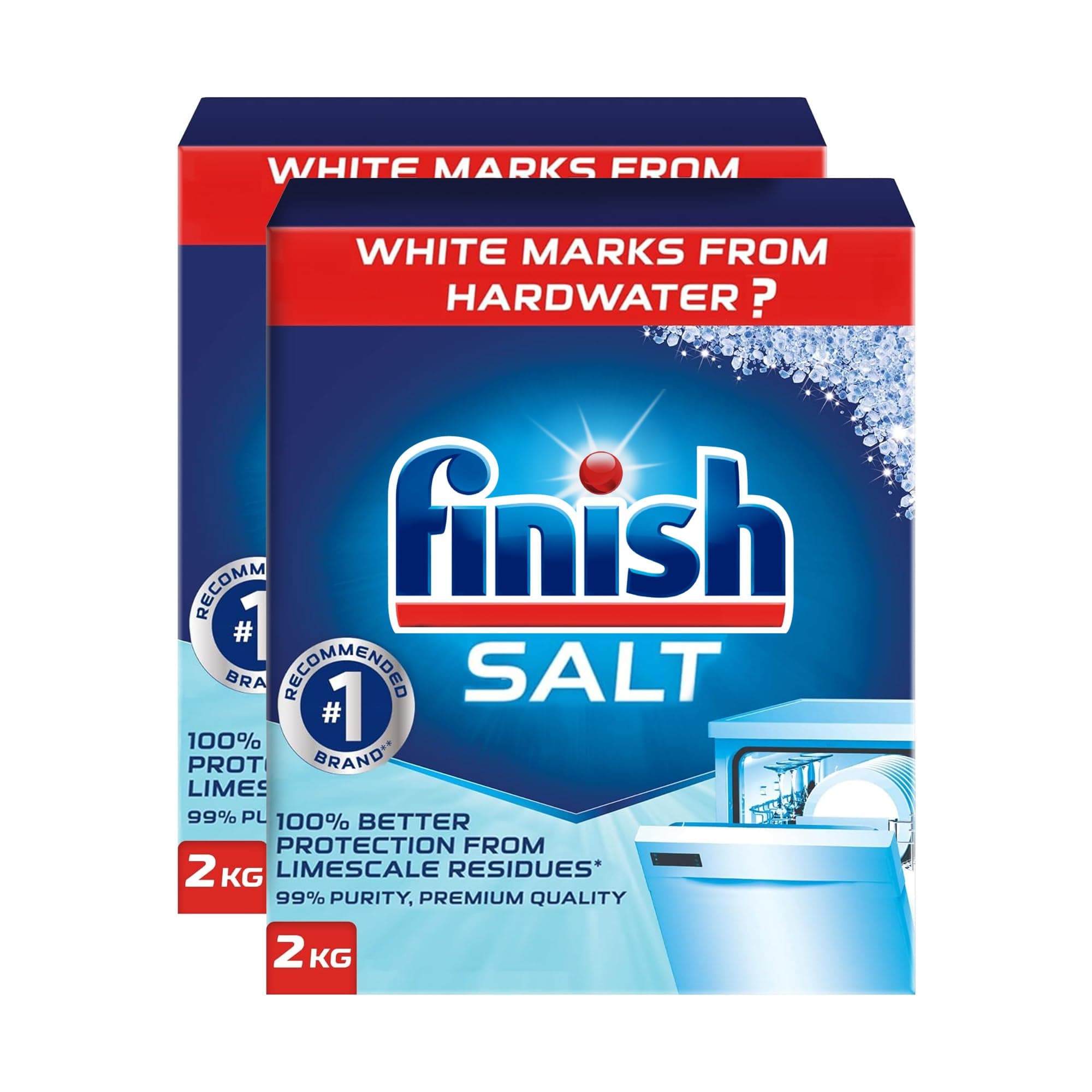 – Dishwasher Salt, 2kg x 2