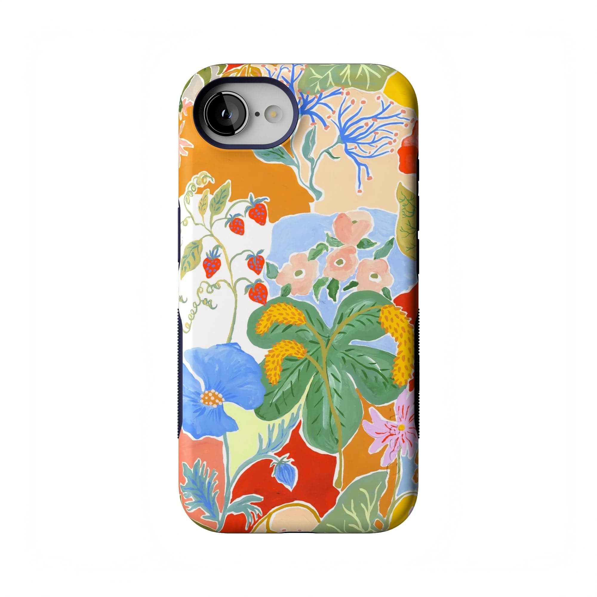 Casely iPhone 16e Case | Botanical Blooms | Floral Patchwork | Compatible with MagSafe | Bold Protective Design