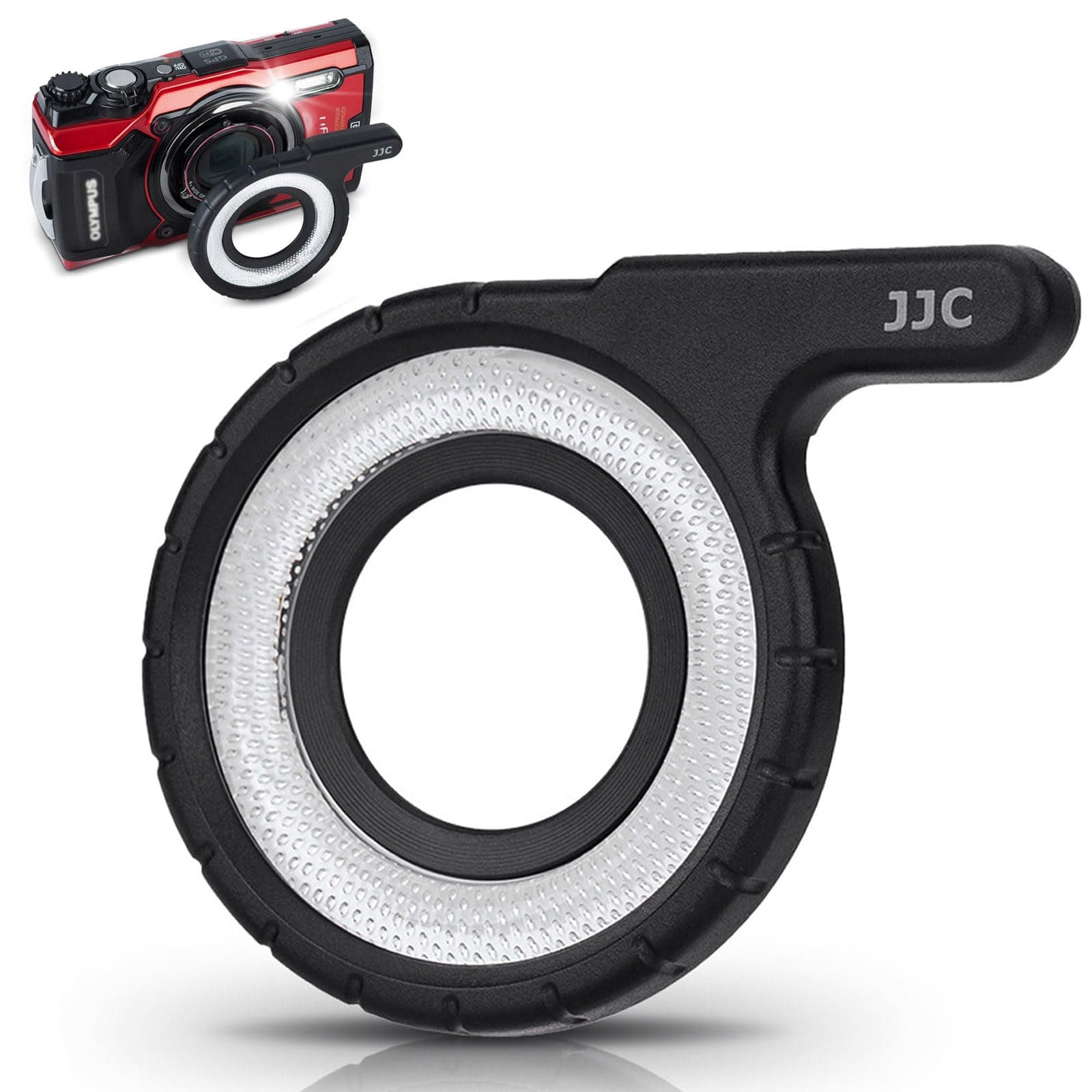 LED Light Guide Ring for Olympus TG-7 TG-6 TG-5 TG-4 TG-3 TG-2 TG-1,Replace LG-1 Light Guide,Macro Guide Ring Light for Olympus Tough TG-7 TG-6 TG-5 TG-4 TG-3 TG-2 TG-1