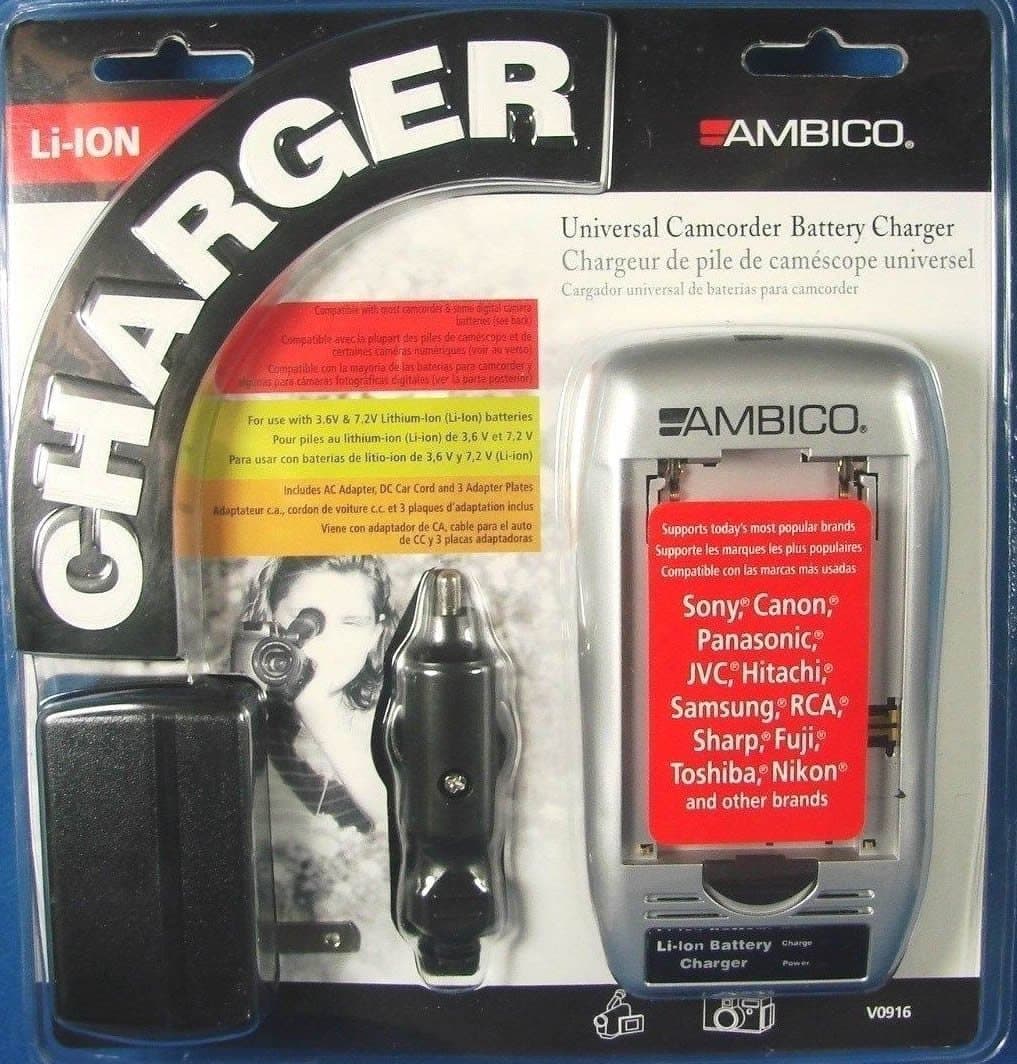 Lithium-Ion Universal Camcorder Battery Quick Charger