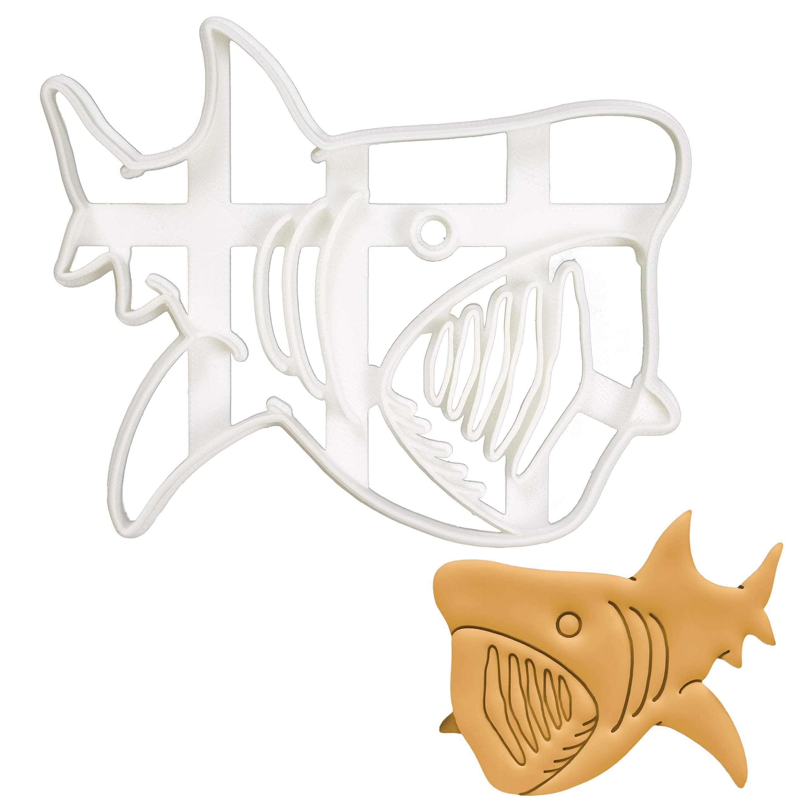 Basking Shark cookie cutter, 1 piece - Bakerlogy