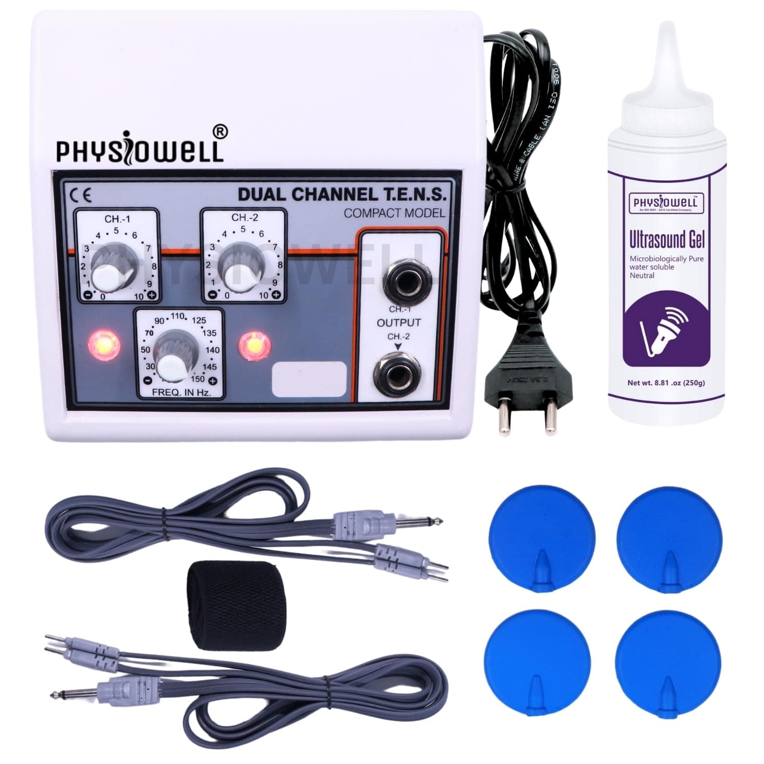 Transcutaneous Electrical Nerve Stimulation Tens Machine for Physiotherapy Electrotherapy for Pain Relief