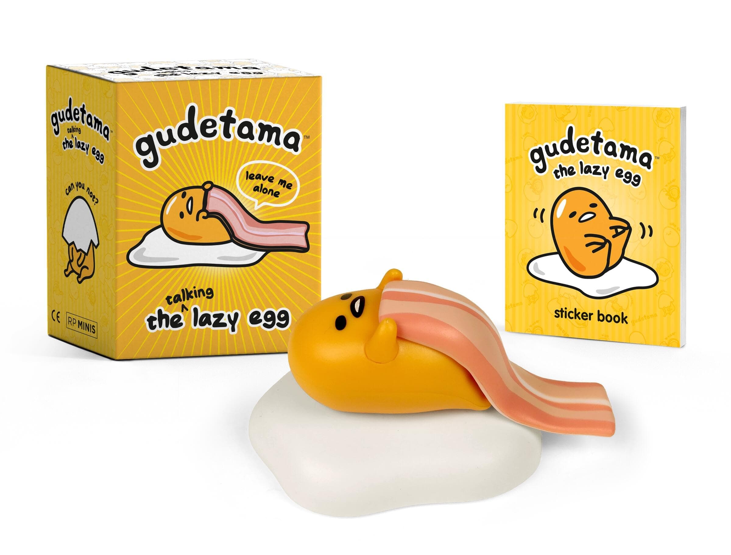 Running Press Mini Editions Gudetama Talking Lazy Egg