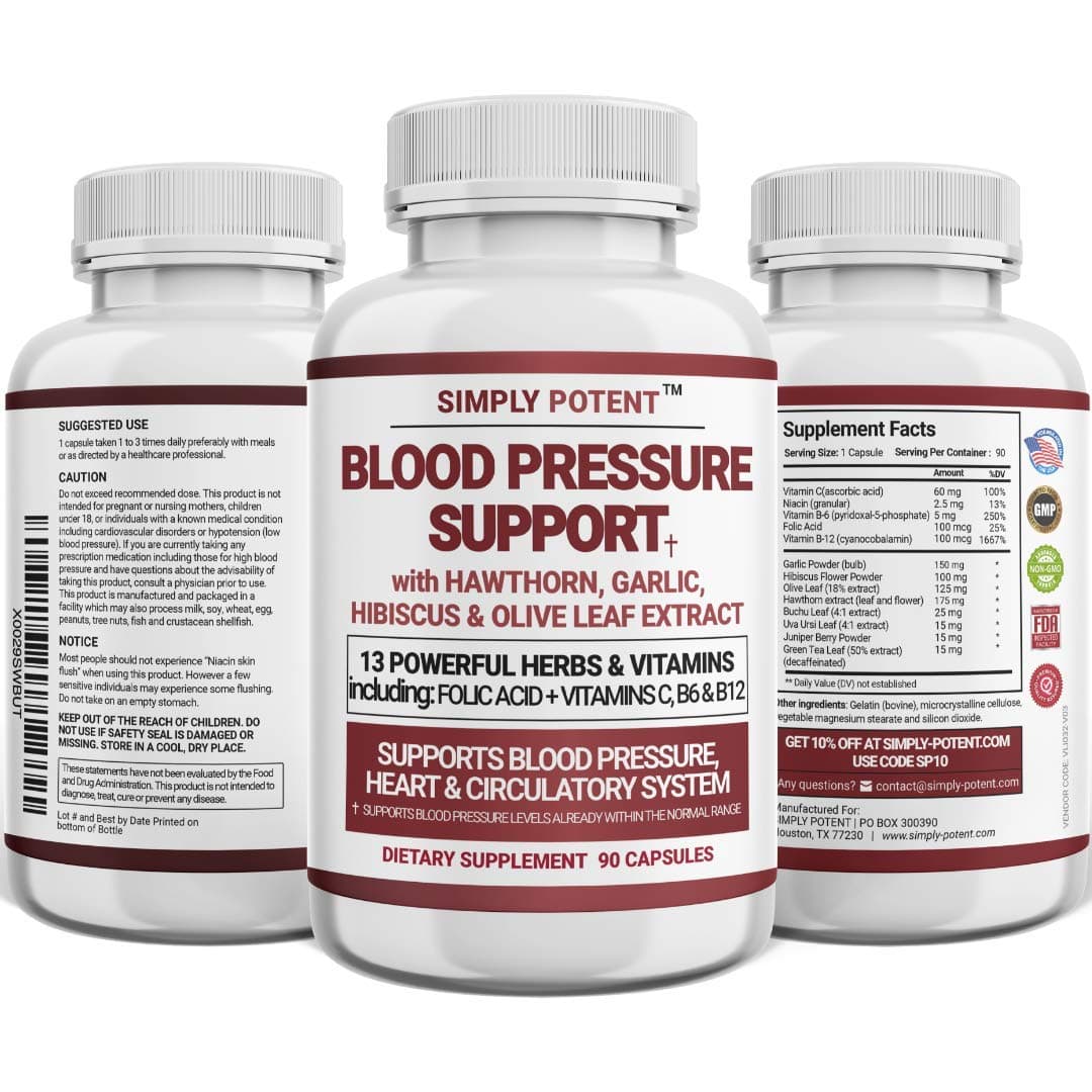 Simply Potent Blood Pressure Support