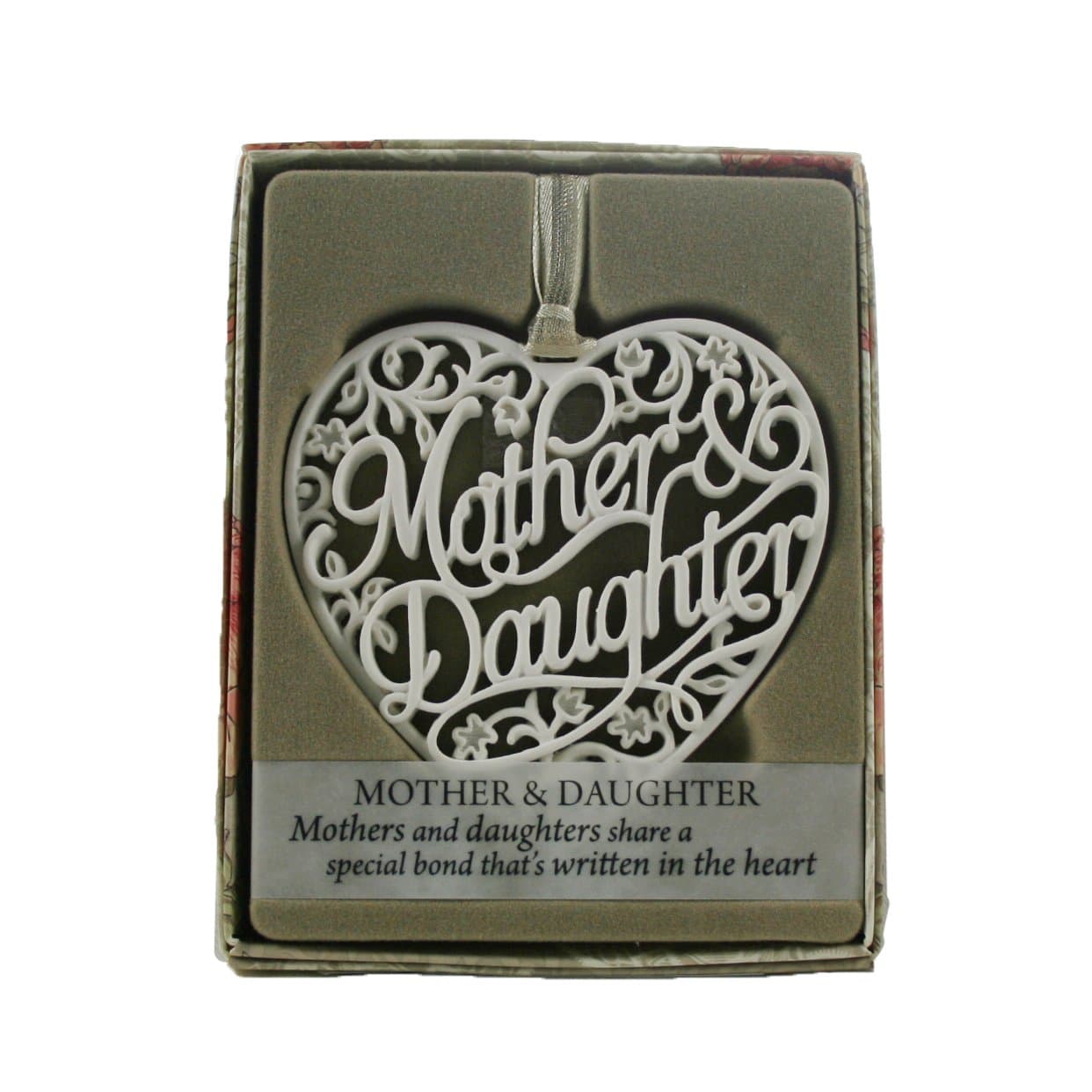 Delicate Words Mother & Daughter, White