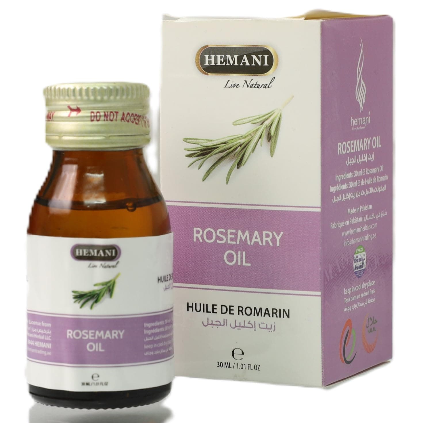 Hemani Rosemary Oil, 30ml