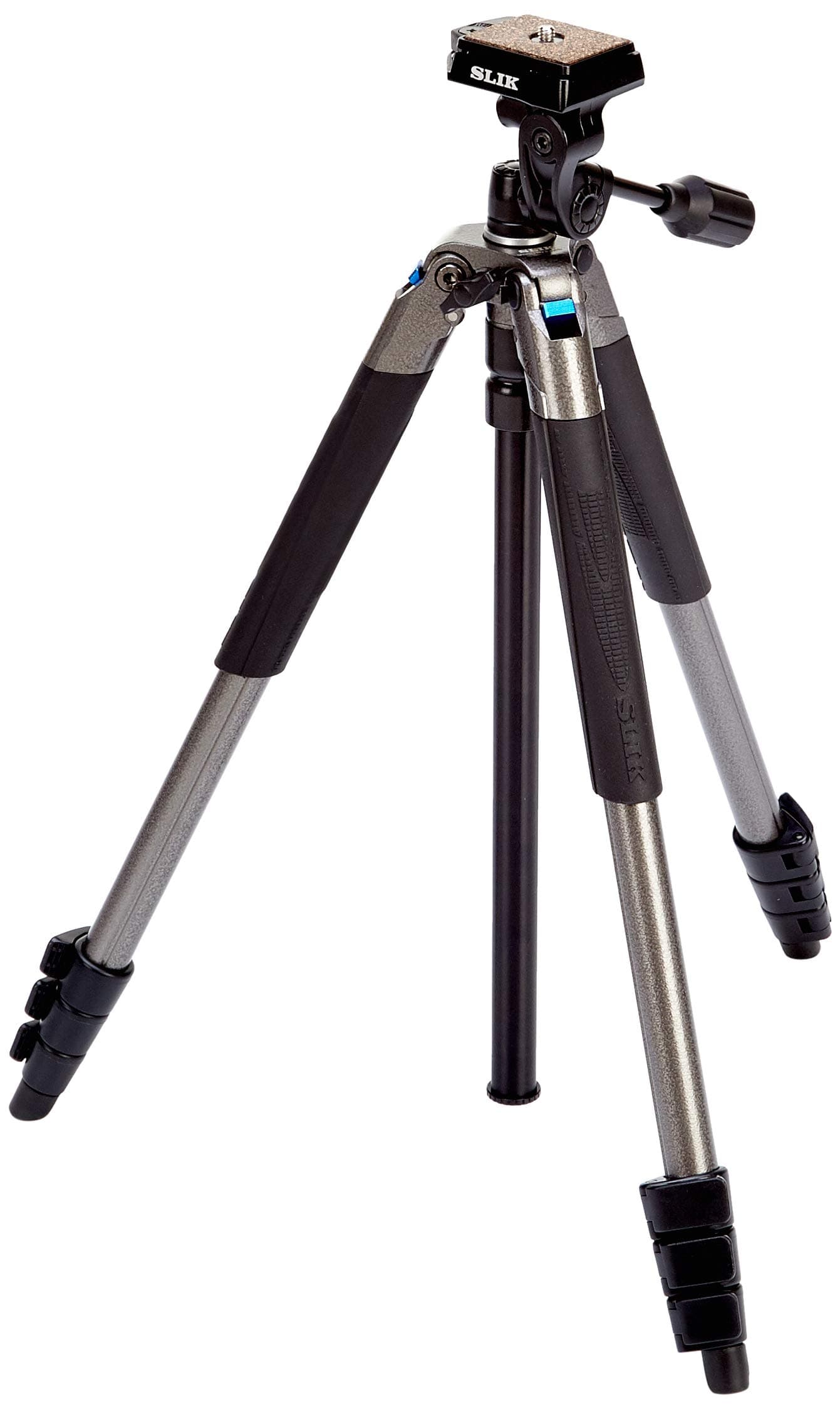 Sprint Pro III Tripod with 3-way Pan Head - Grey Metallic