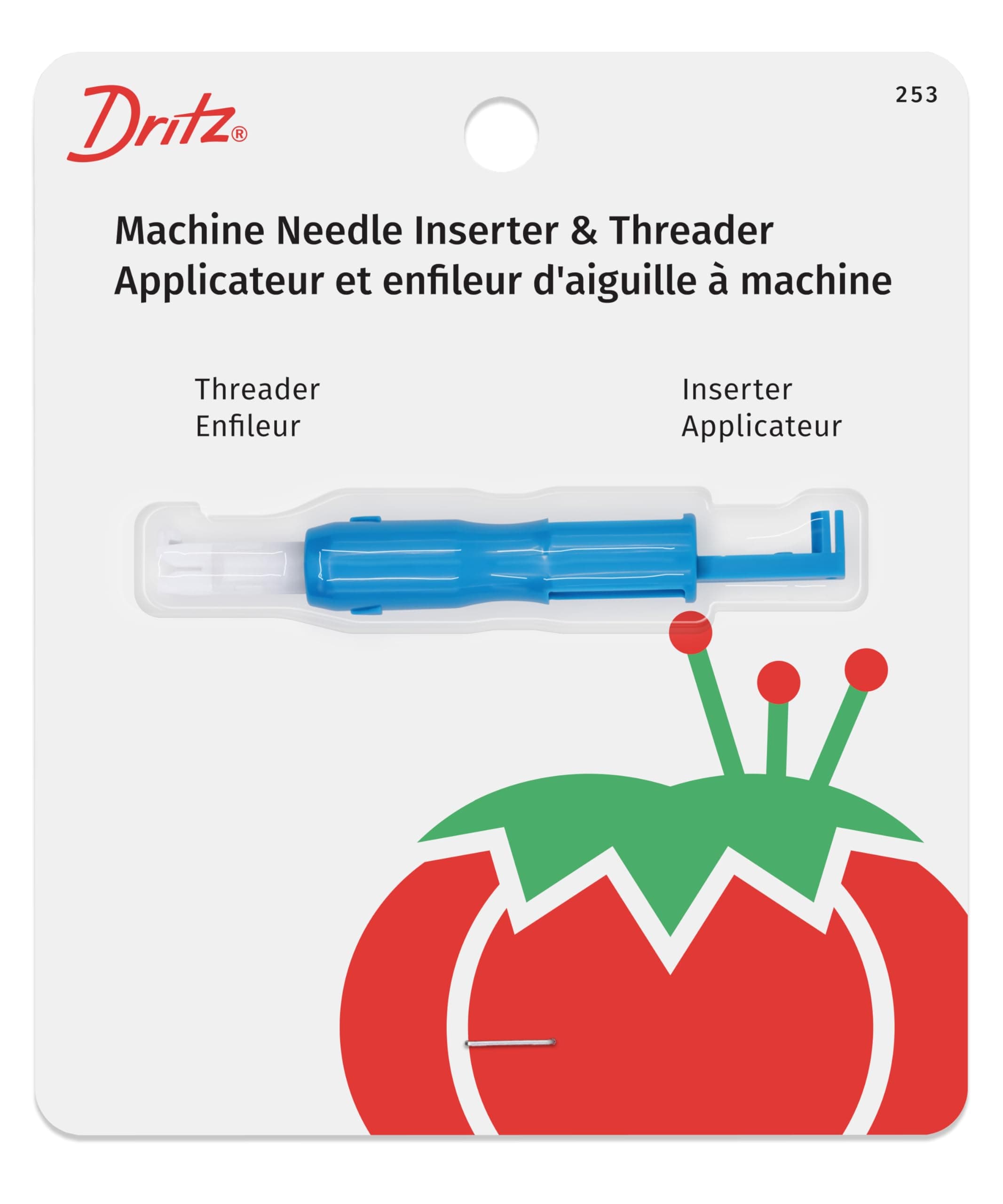 Dritz 253 Machine Needle Inserter & Threader for Sewing