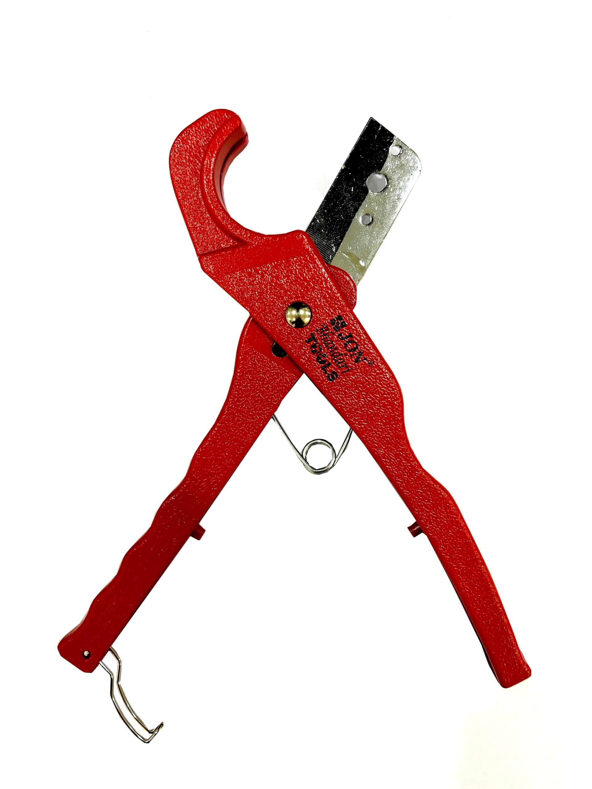 Jon Bhandari Tools PVC Pipe Cutter 35mm | Sharp Blade Tube & Cable Cutter with Ergonomic Handle | Compact & Lightweight Design for Clean Cuts | Ideal for Plumbing, Maintenance & DIY Use