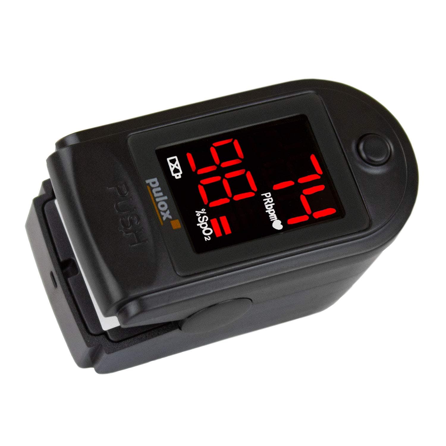 PO-100 Finger Pulse Oximeter - Black