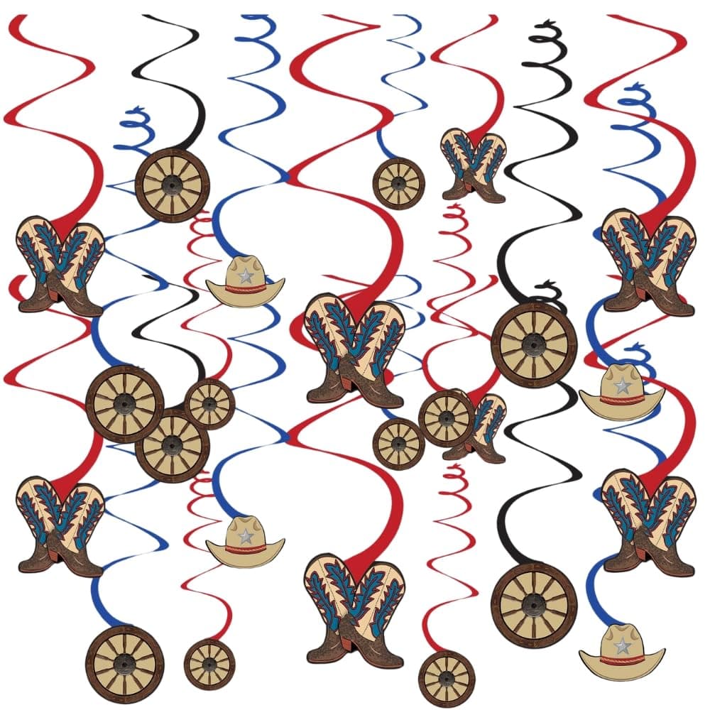 Amscan Party Supplies Western