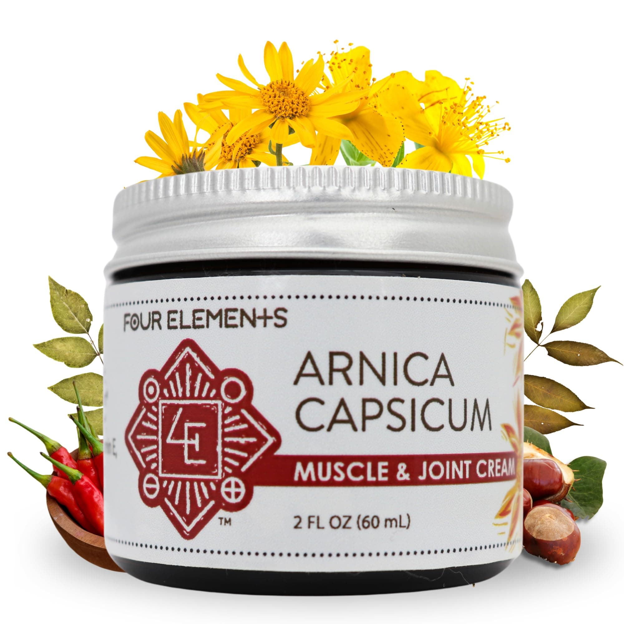 Four Elements 4E Arnica Capsicum Cream produced by