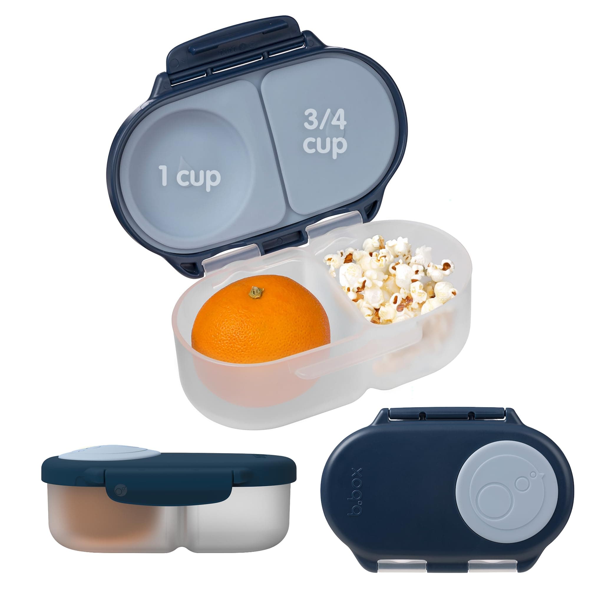b.box (B.Box) Bento Box, Small Quantity, Kids, Leak-Resistant, Fruit, Dishwasher Safe 【b.box Genuine Product】【Snack Box】