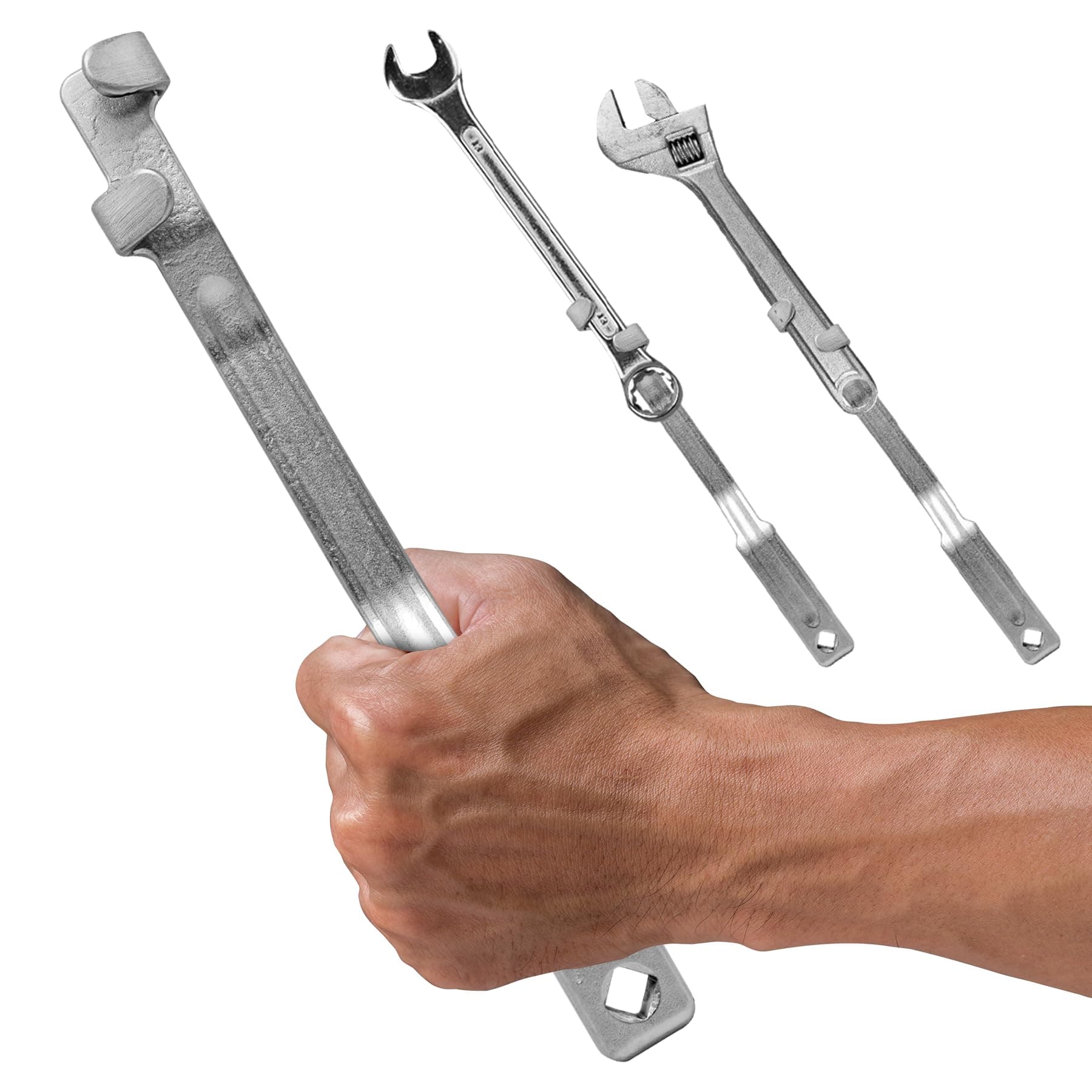 Wrench Extender Tool Bar - Heavy Duty Wrench Leverage Tool for Hard-to-Reach Fasteners - Universal Cheater Bar - Increases Torque for Stubborn Bolts - Durable Alloy Steel Construction