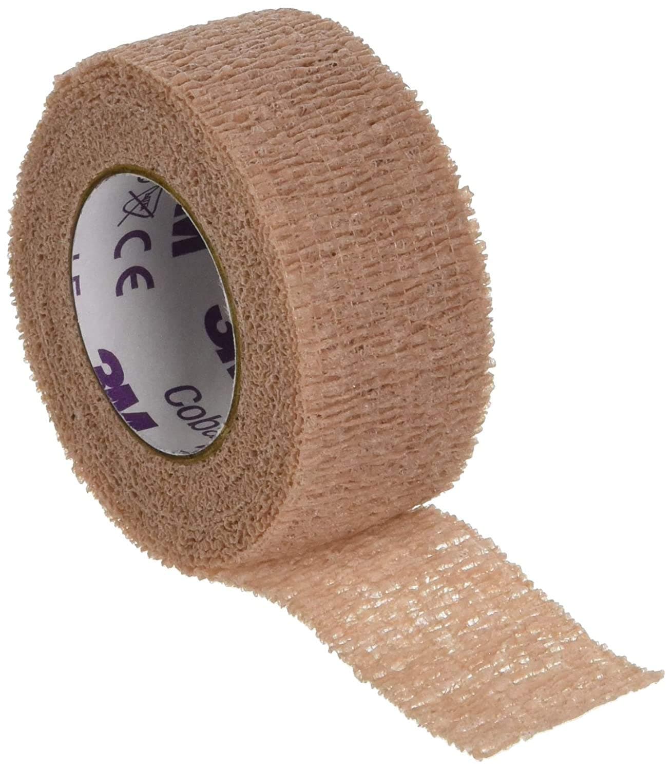 89168 Coban Self- Adherent Wrap, 1" Width, 5yds Length, Pack of 5 Rolls