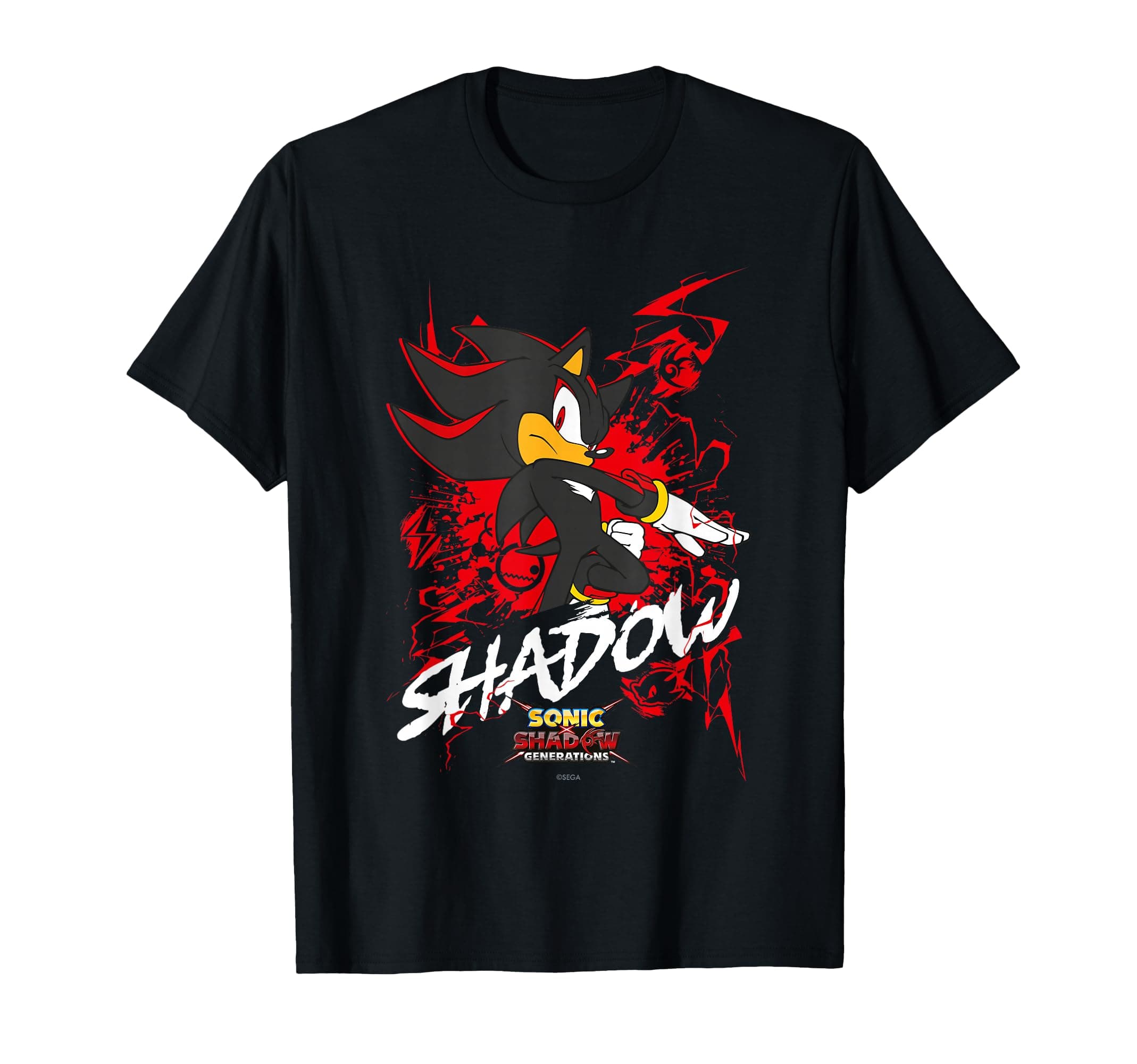 Sonic The Hedgehog, Sonic X Shadow Generations - Shadow T-Shirt