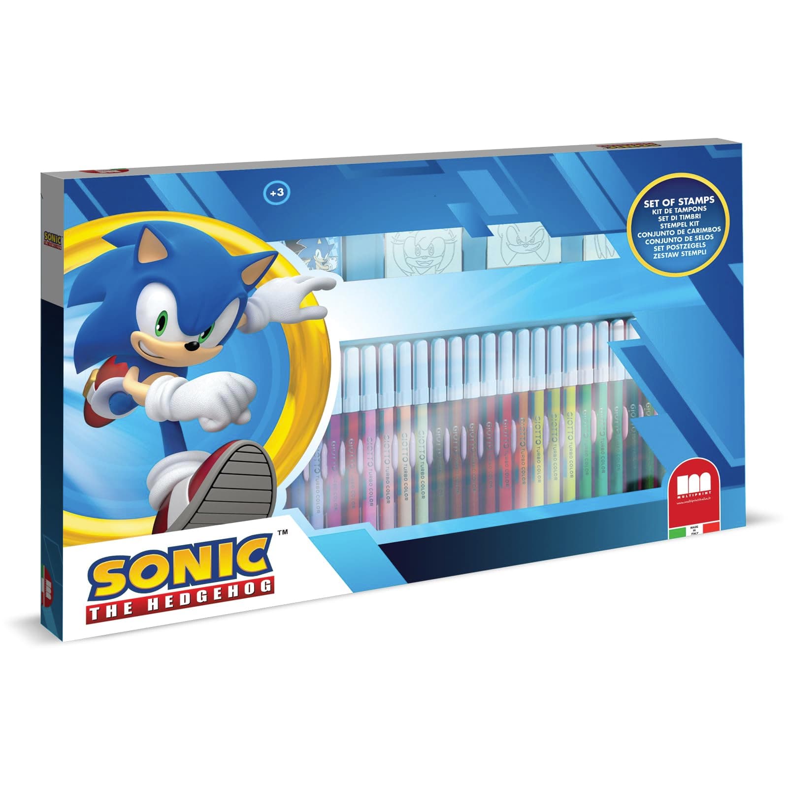 Multiprint Set of 36 Sonic Pens