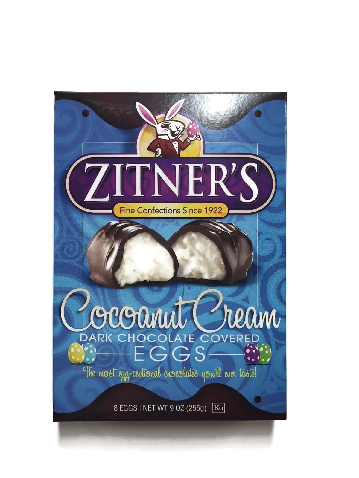 Zitners Coconut Cream Chocolate Covered Eggs