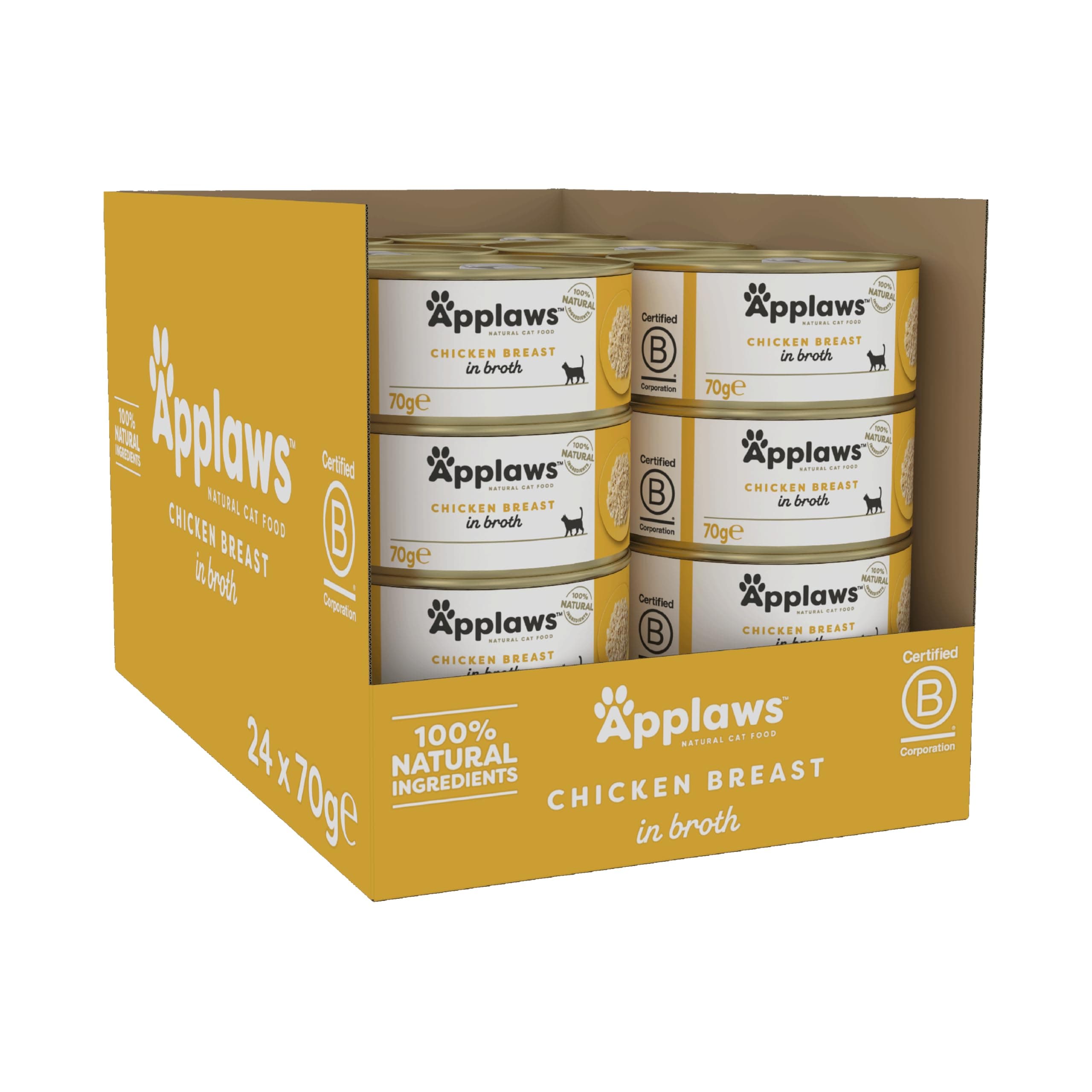 Applaws Chicken Can 24x70g