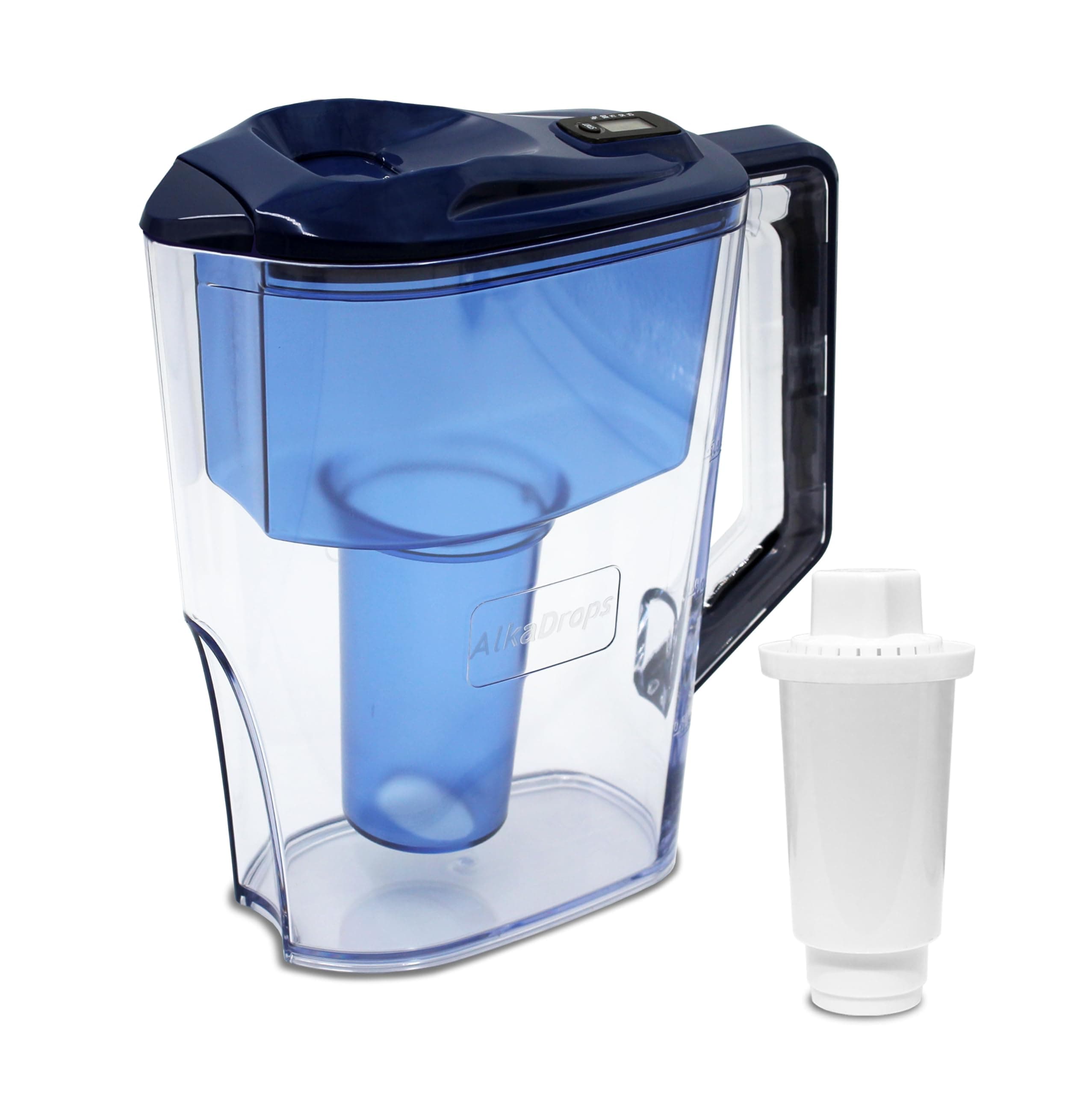 Water Filter Pitcher, Alkaline Water Pitcher，Water Alkaline Filter Pitcher -7 Stage Ionizer Filtration System to Purify and Increase PH Levels - Clean, Refreshing Water, 10 Cup Pitcher，BPA free