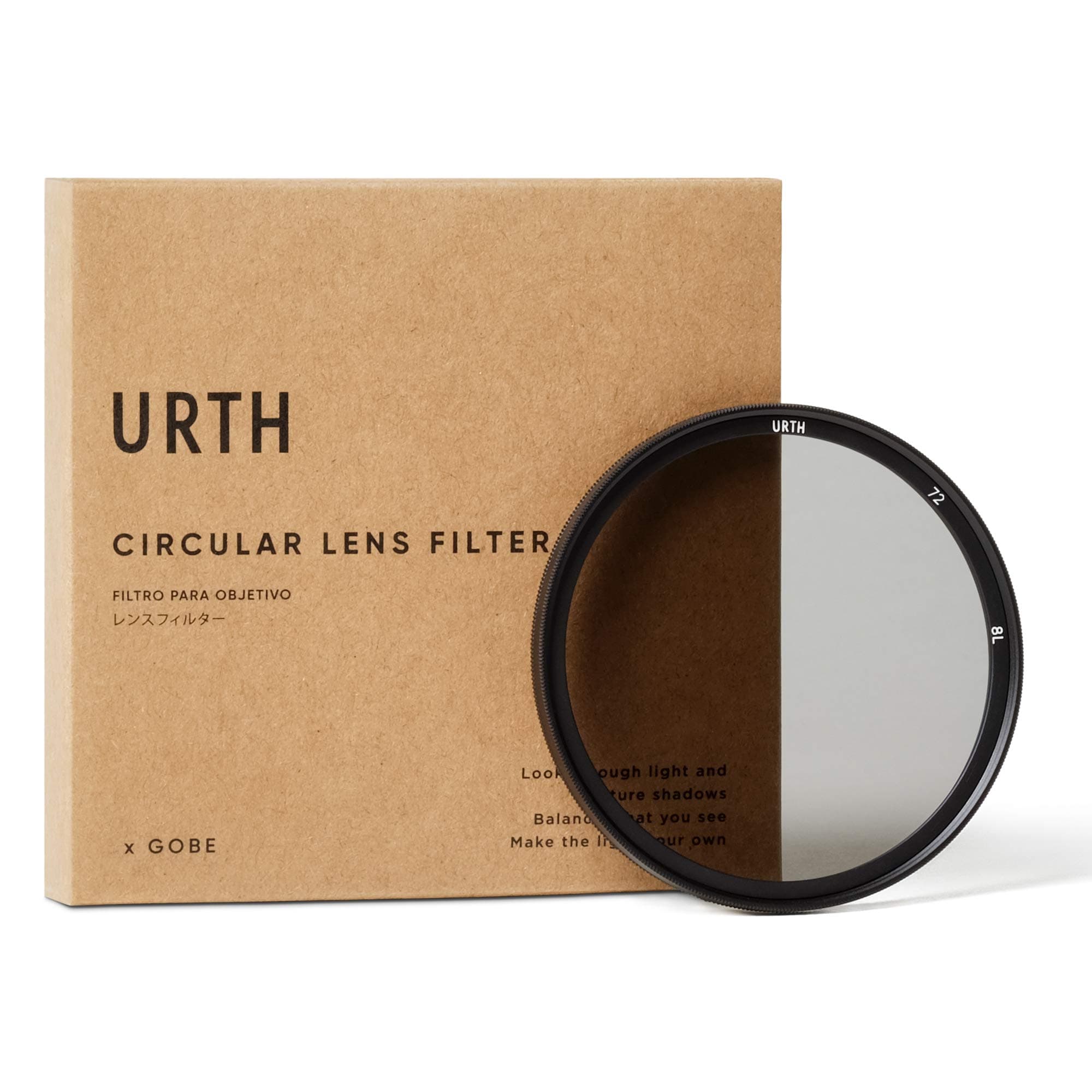 Urth 72mm Circular Polarizing (CPL) Lens Filter - Multi-Coated, Slim Design for Camera Lens Polarization