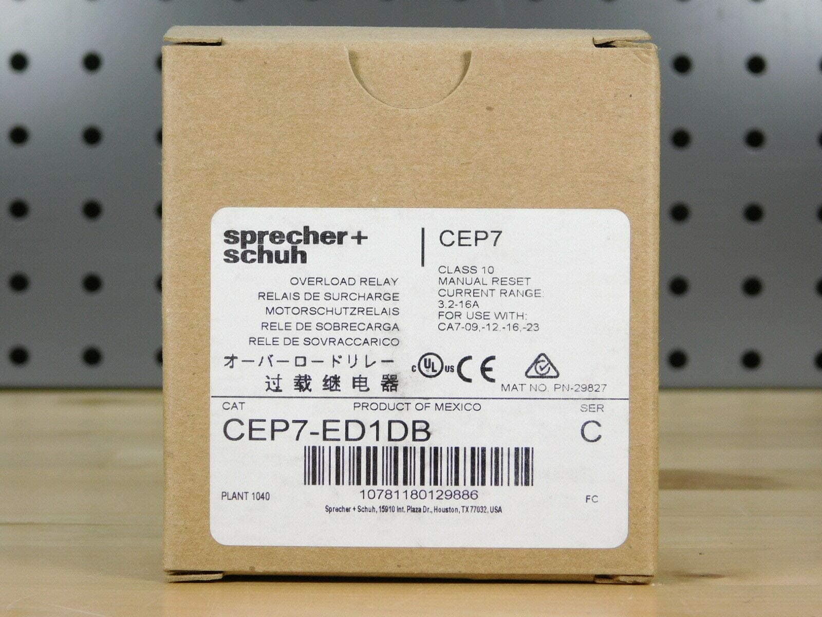 Sprecher & Schuh CEP7-ED1DB