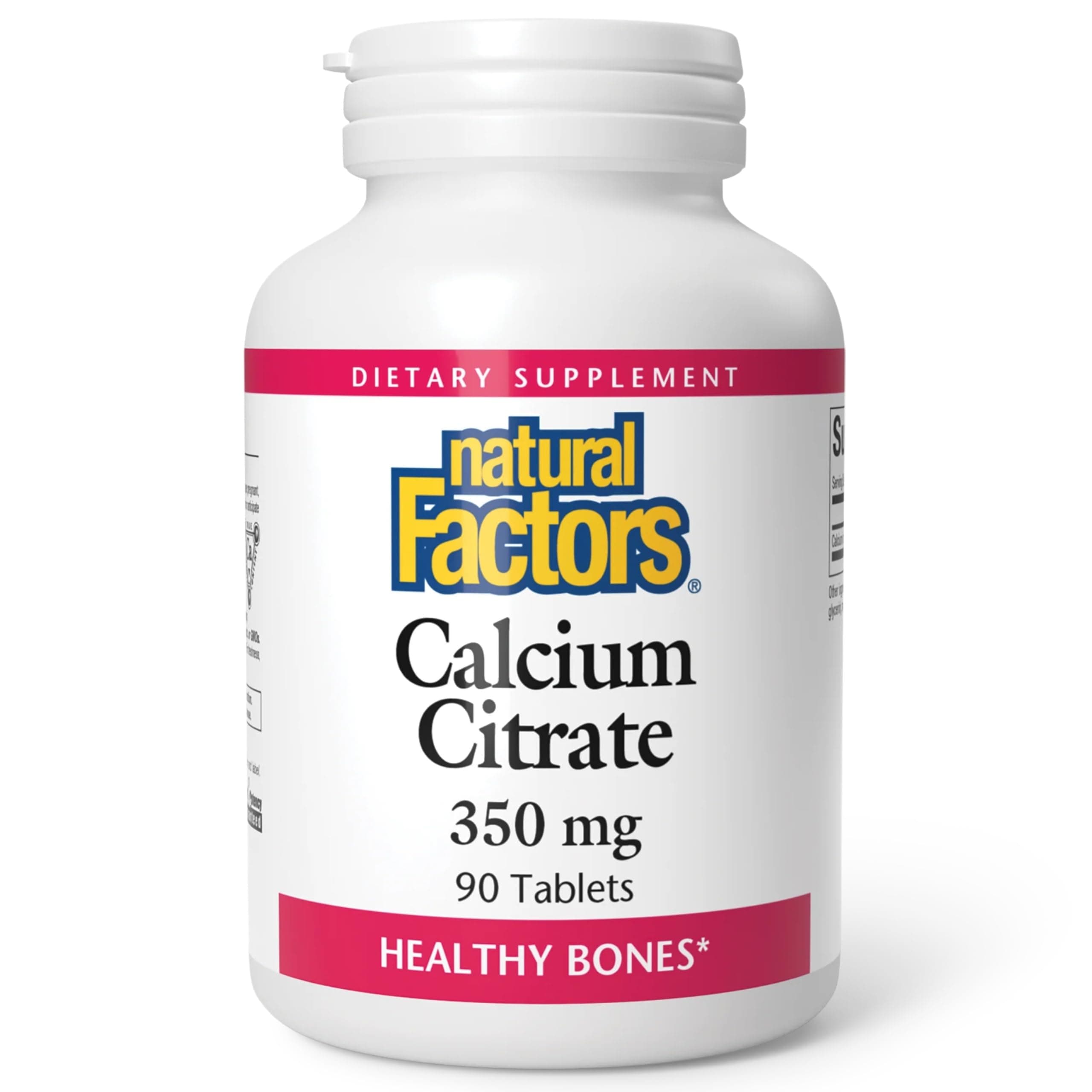 Calcium Citrate, Helps Maintain Strong Bones and Teeth, 90 tablets (90 servings)