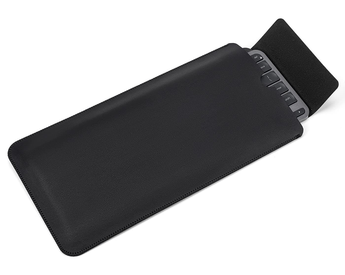 Protective Keyboard Sleeve Case for Logitech MX Keys Mini Minimalist & MX Mechanical Mini Wireless Illuminated Keyboard, Logitech MX Mini PU Sleeve Bag Case, Black