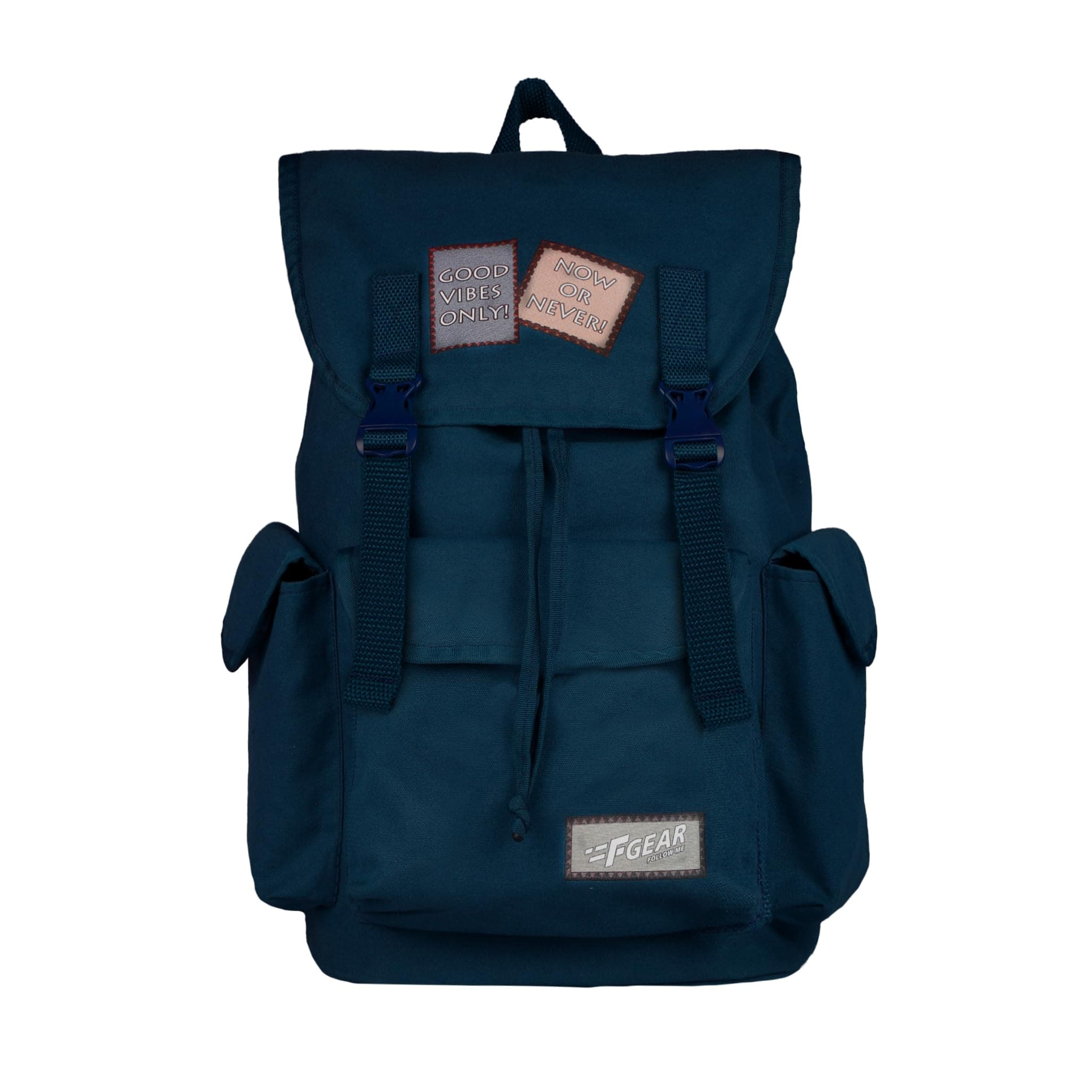 F Gear Webster Navy Canvas 21L Backpack