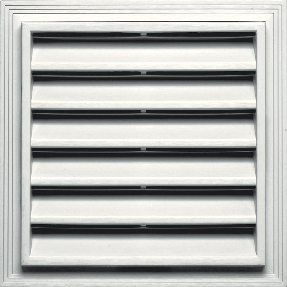Builders Edge 120051212123 Vent, White