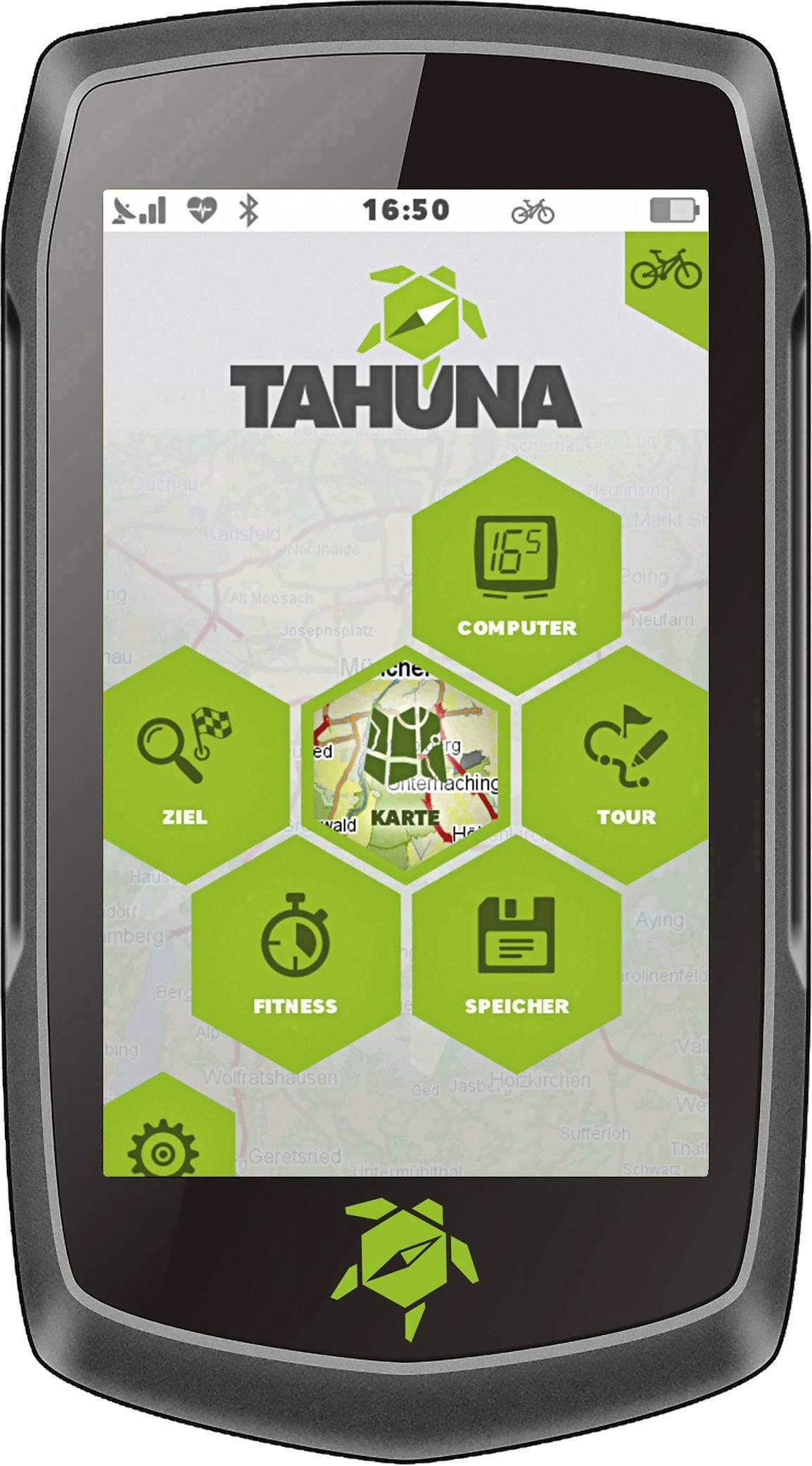 TAHUNA Teasi One- Outdoor Navigation Device with Bluetooth, Compass and Map of Europe