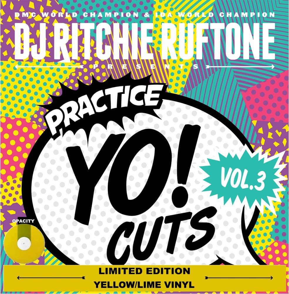 Practice Yo Cuts Vol 3 Teal Vinyl 12"