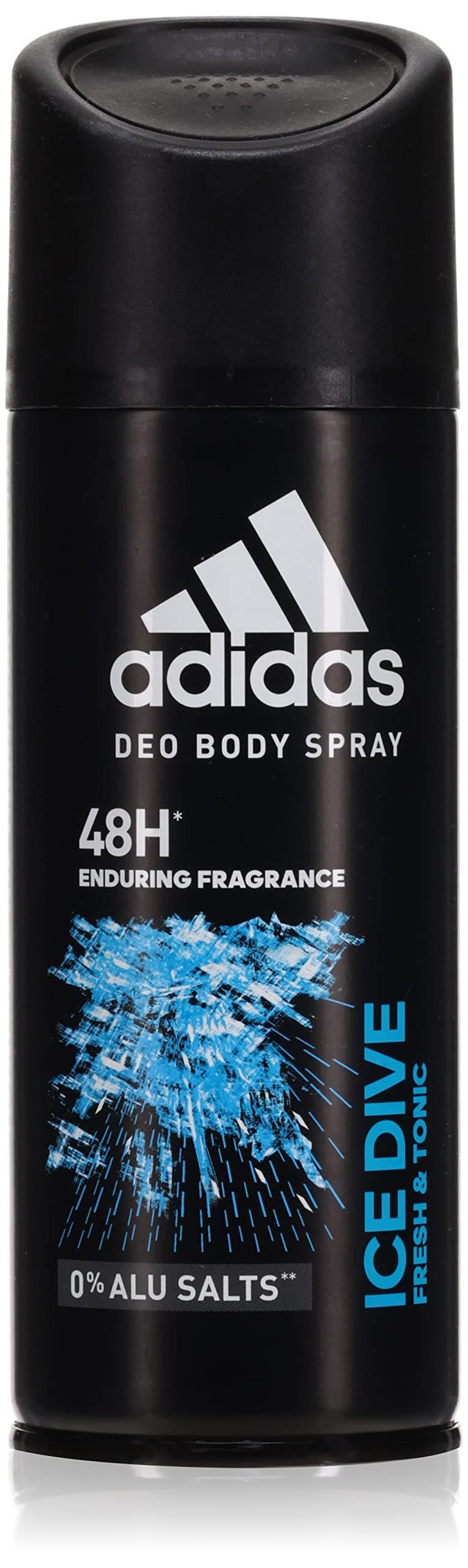 Adidas Ice Dive 24 Hours Fresh Boost Cool Tech Deodorant Body Spray for Men, 4 Ounce